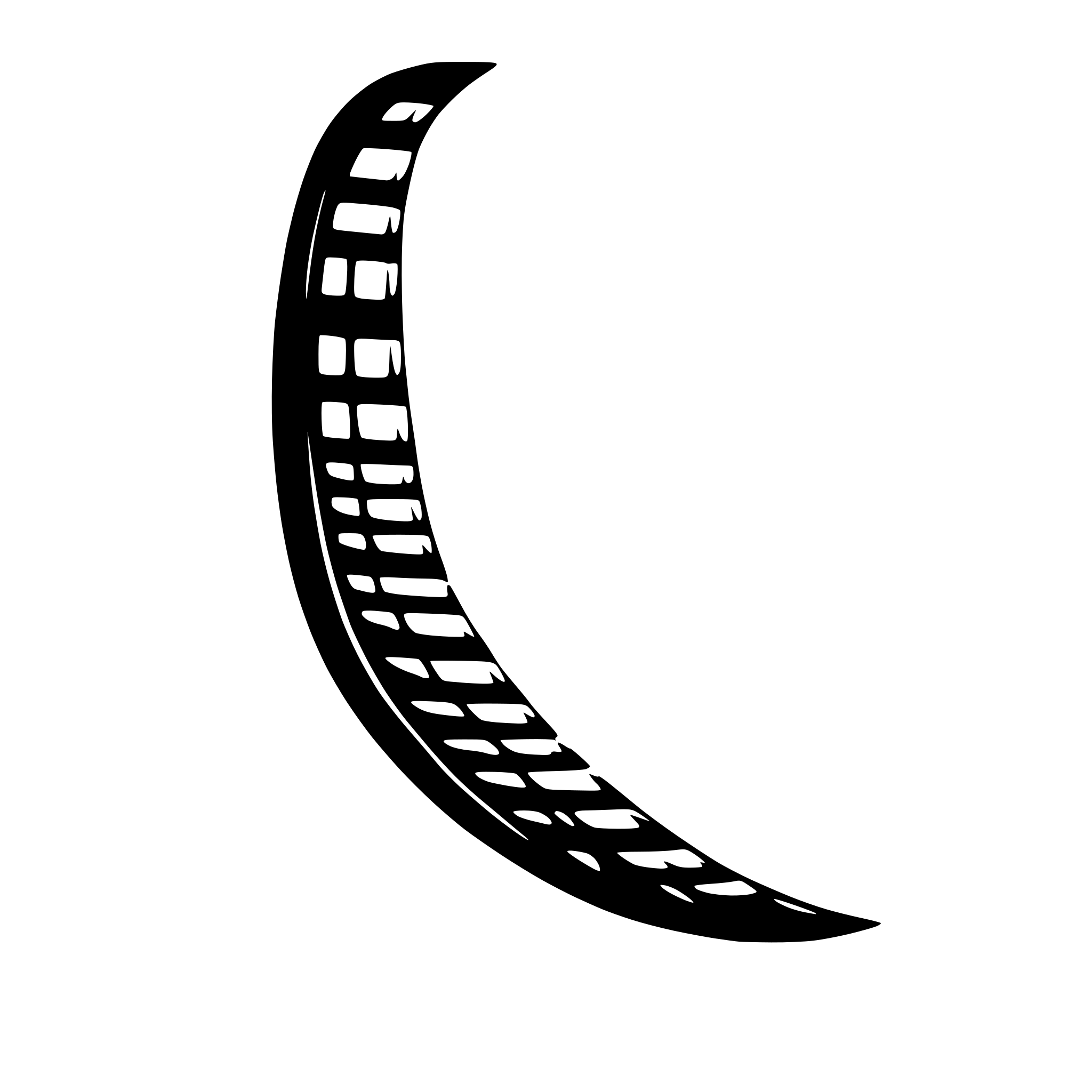 AI-generated SVG of a paraglider wing