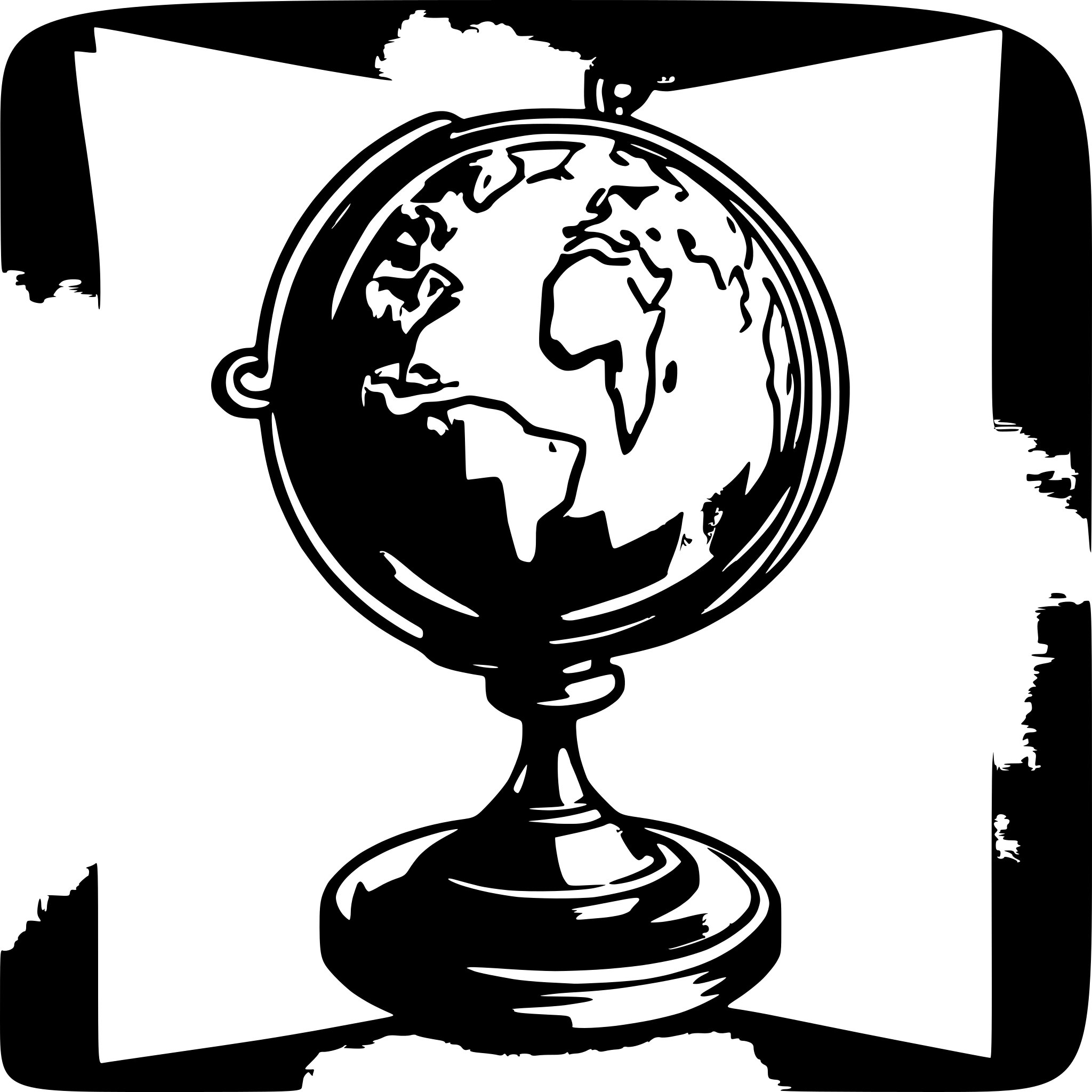 AI-generated SVG of a "A globe with research papers flying around it like satellites, symbolizing the global recognition that comes with publishing in Scopus indexed journals. The globe should be detailed, with a modern, clean look, and the flying papers should create a dynamic sense of motion."