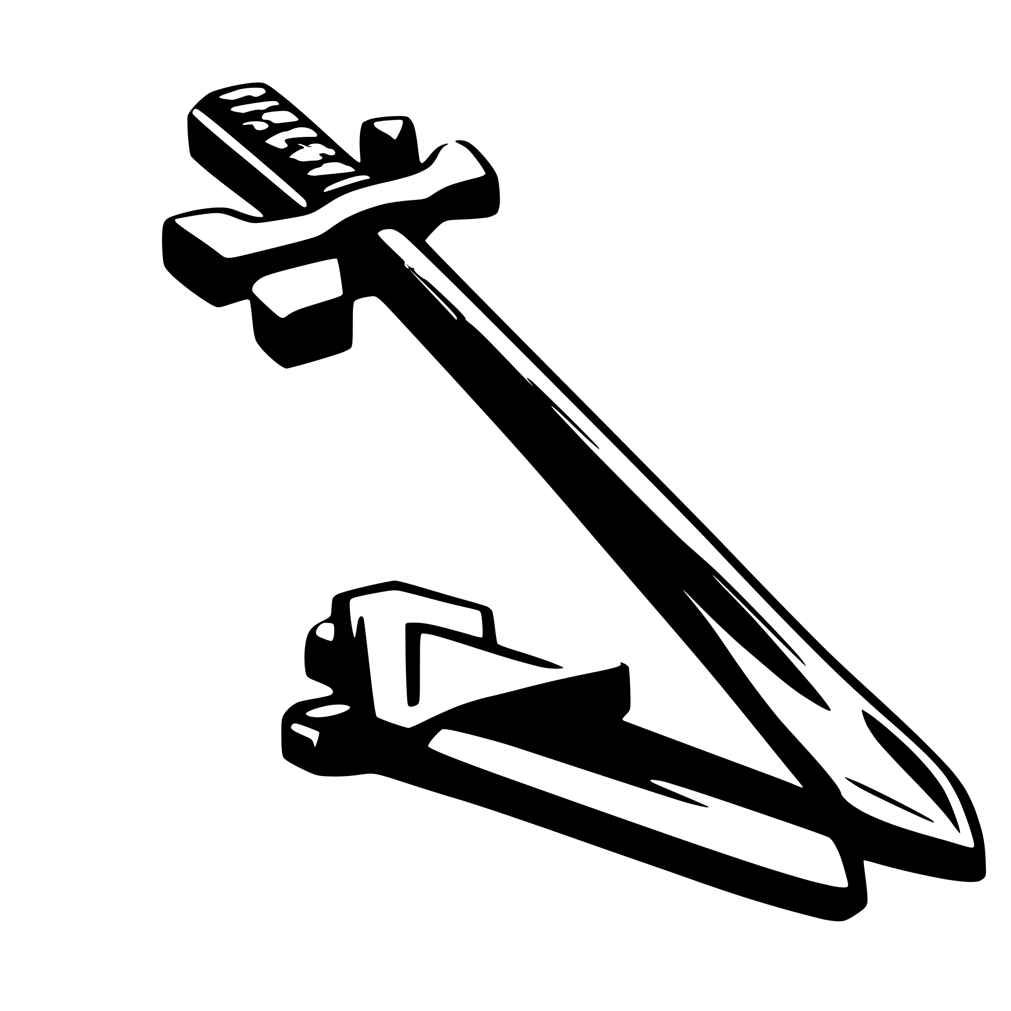 AI-generated SVG of a martelo