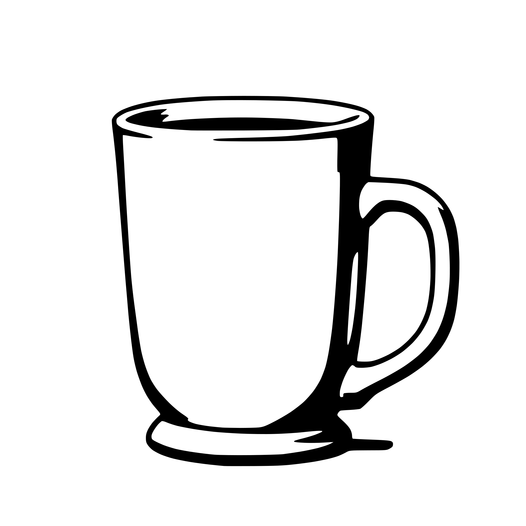 AI-generated SVG of 'mug'