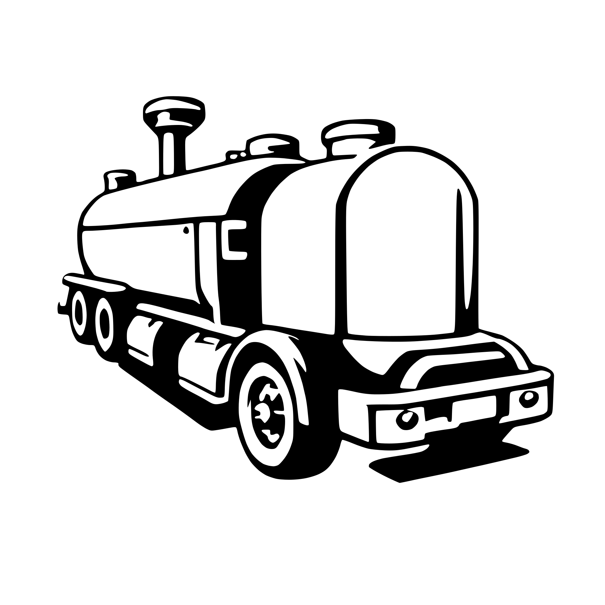 AI-generated SVG of a tanker truck