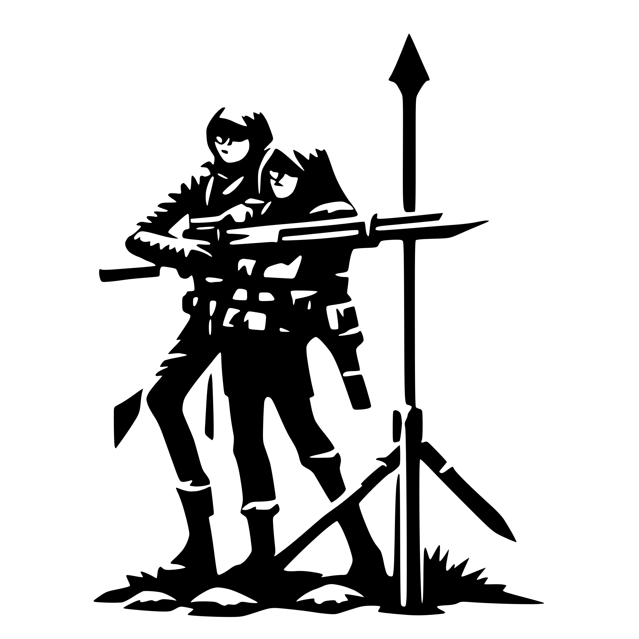AI-generated SVG of a Snipers Cross on Stock chart