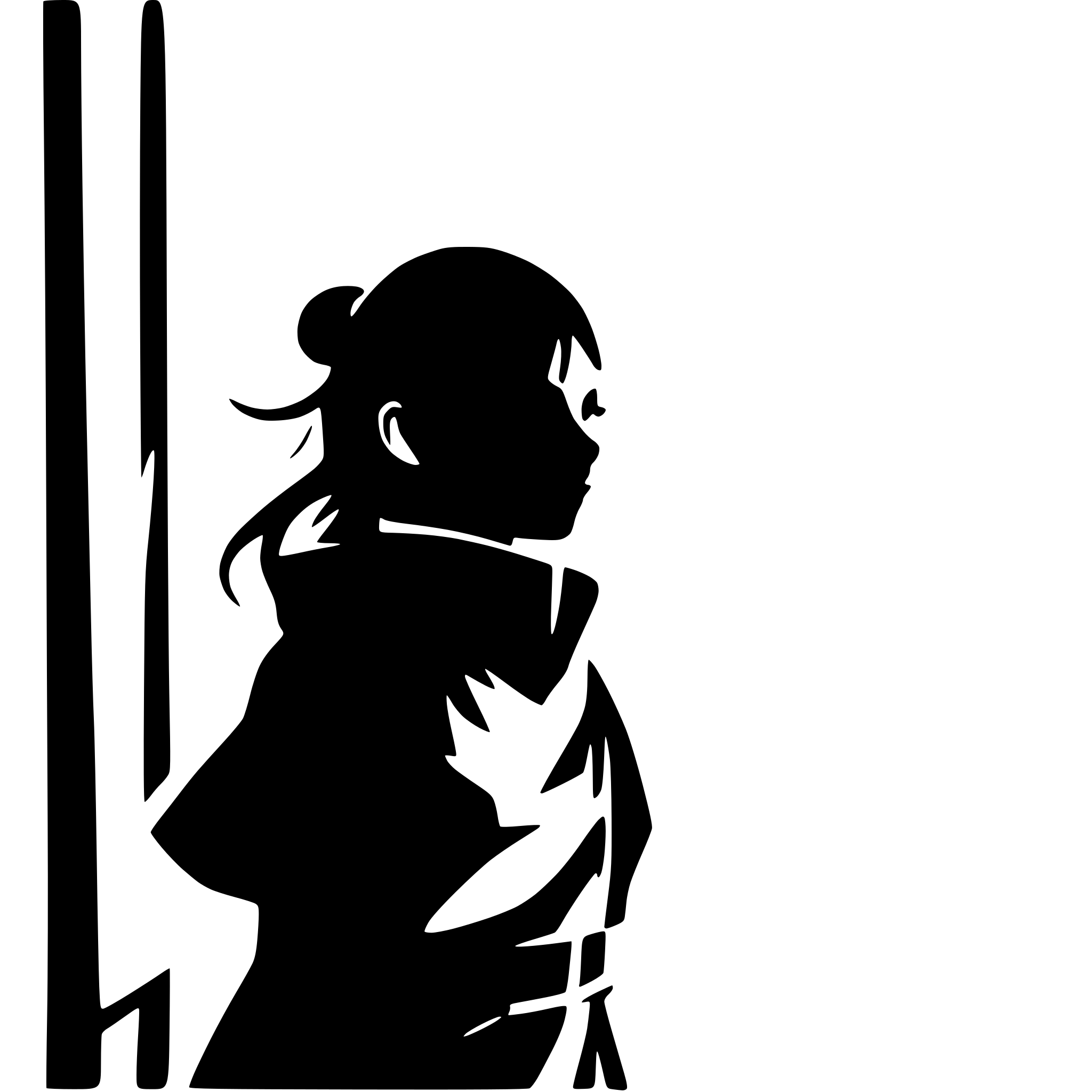 AI-generated SVG of 'Ninja for life'