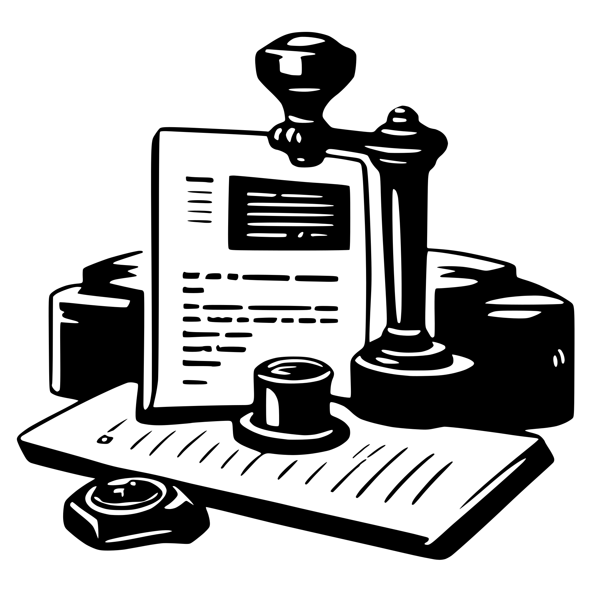 AI-generated SVG of 'legal contracts'