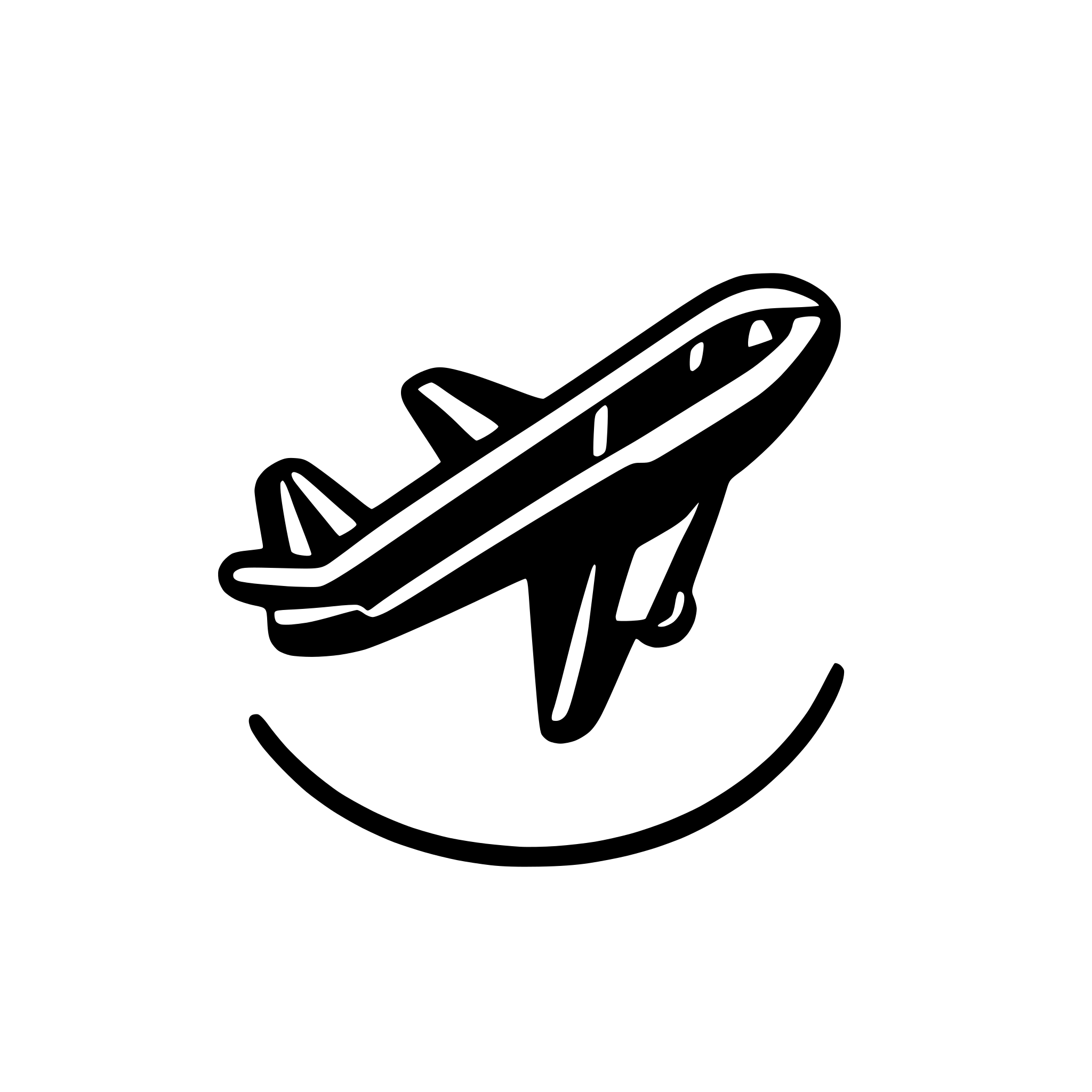 AI-generated SVG of a airplane checklist