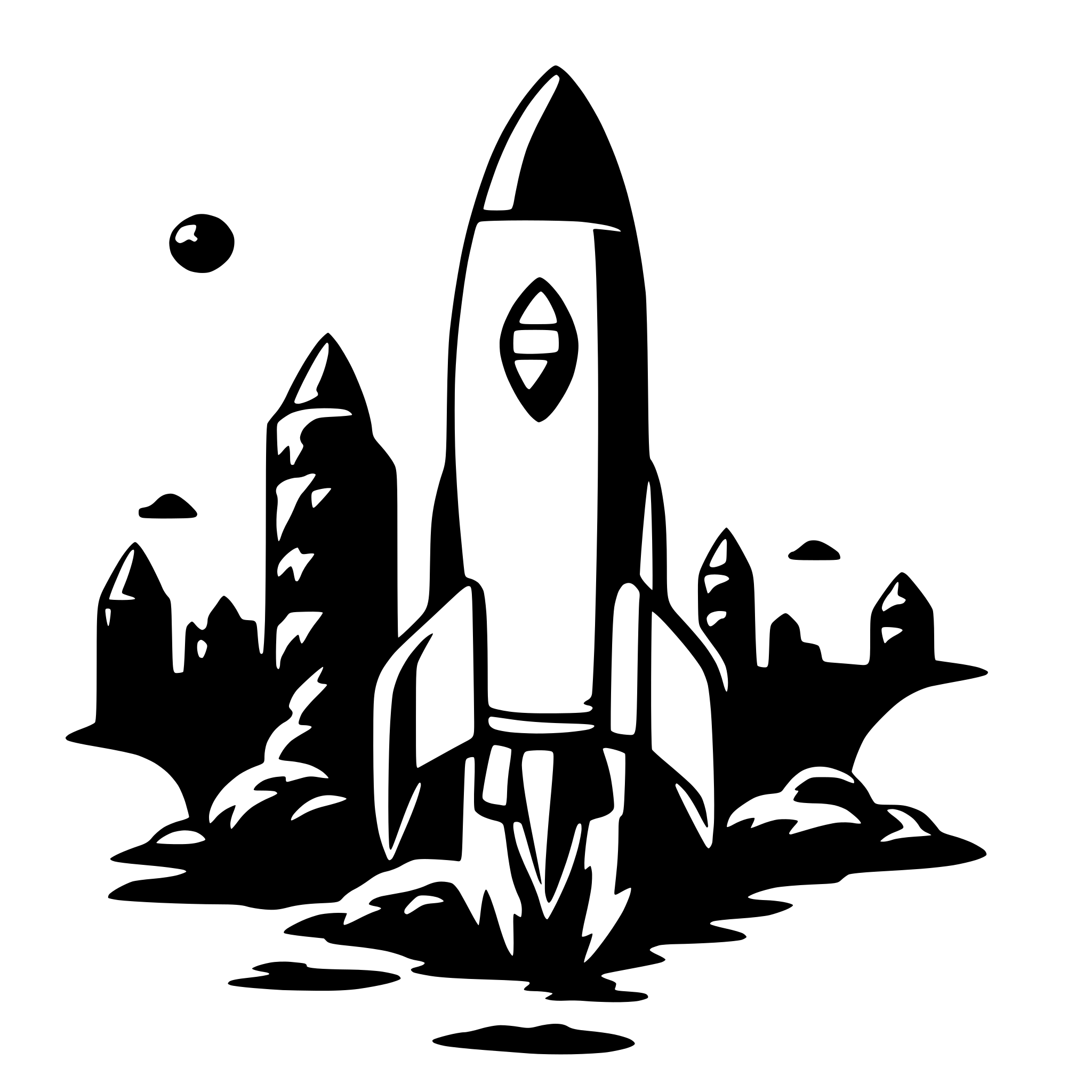 AI-generated SVG of 'a svg of rocket'