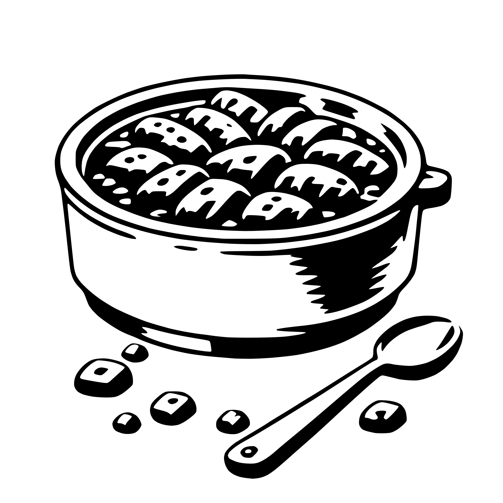 AI-generated SVG of a stew