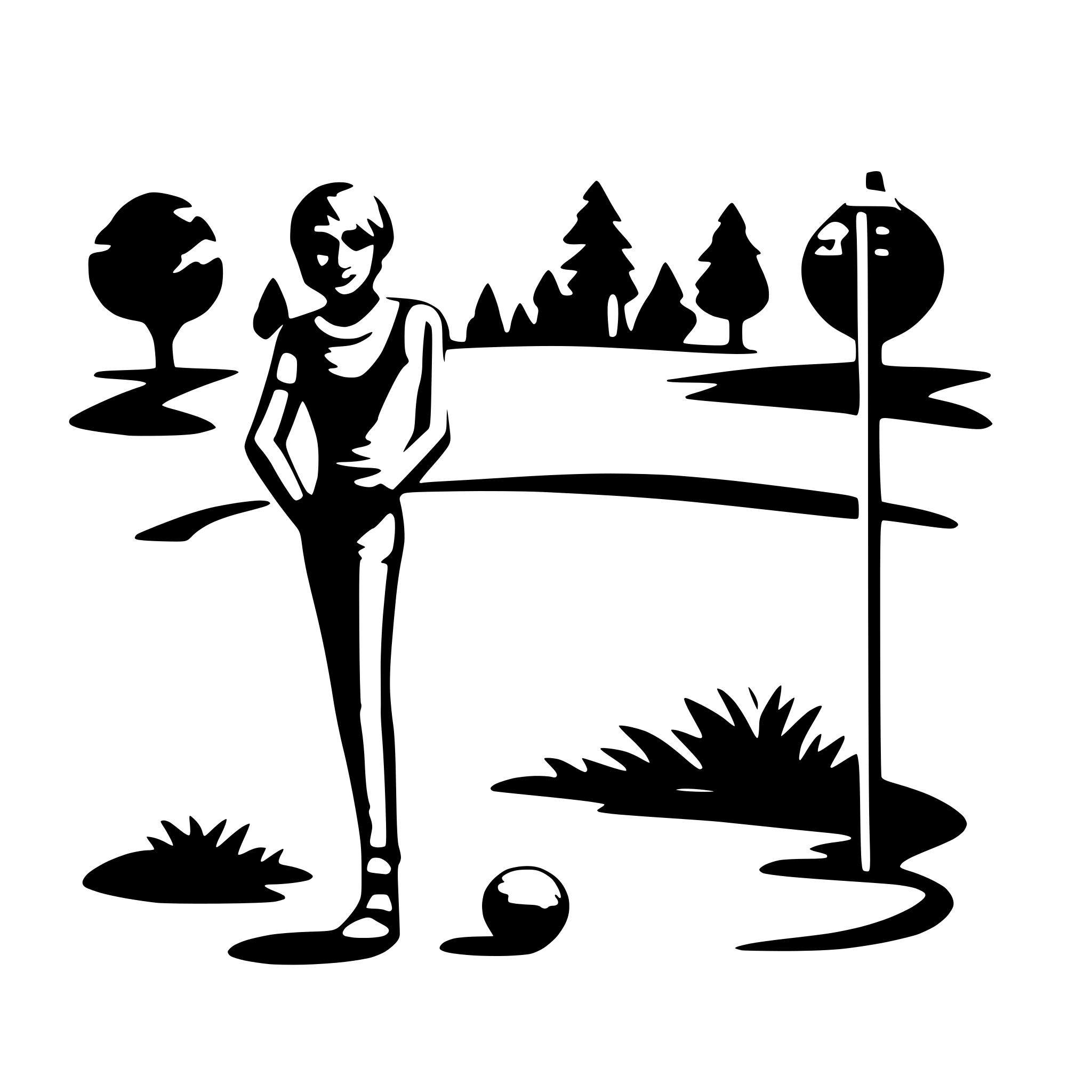 AI-generated SVG of a golf