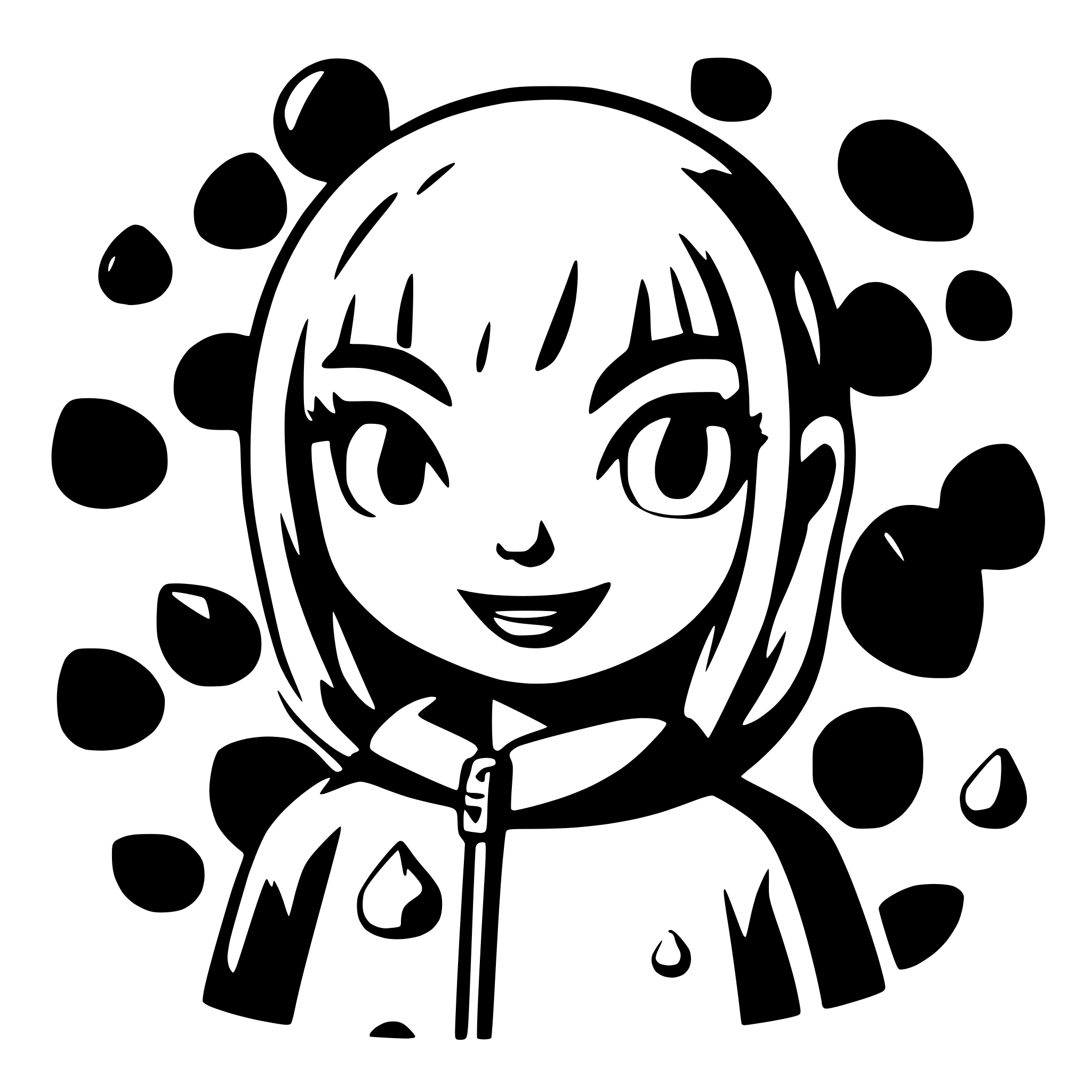 AI-generated SVG of a drop
