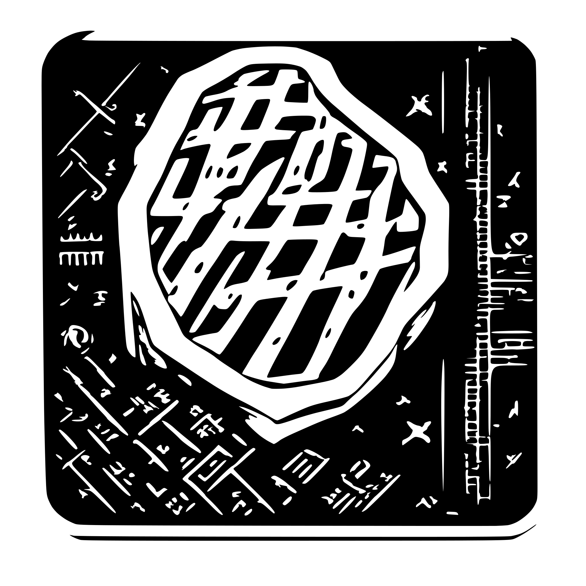 AI-generated SVG of 'math book with ruler'