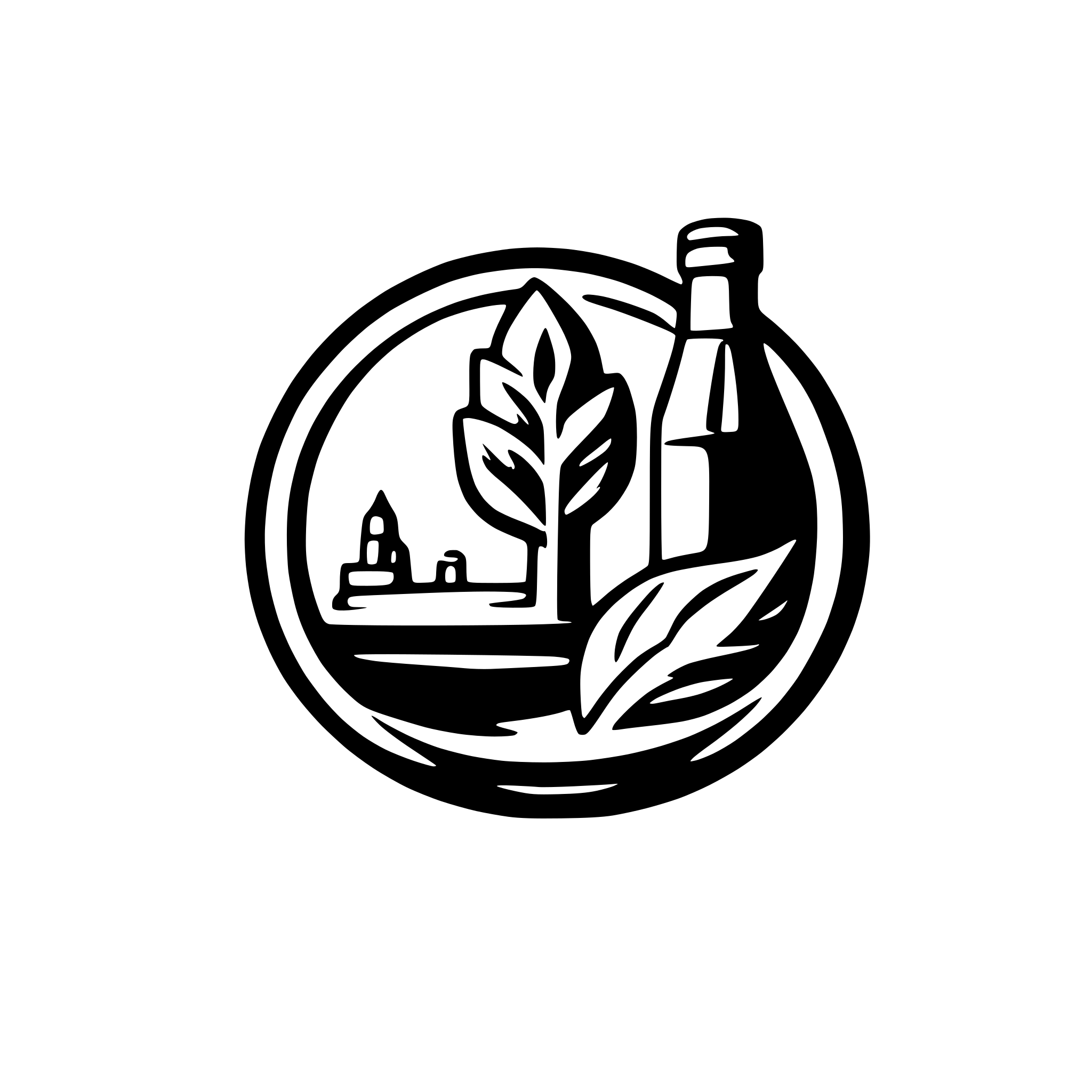 AI-generated SVG of a oil company logo