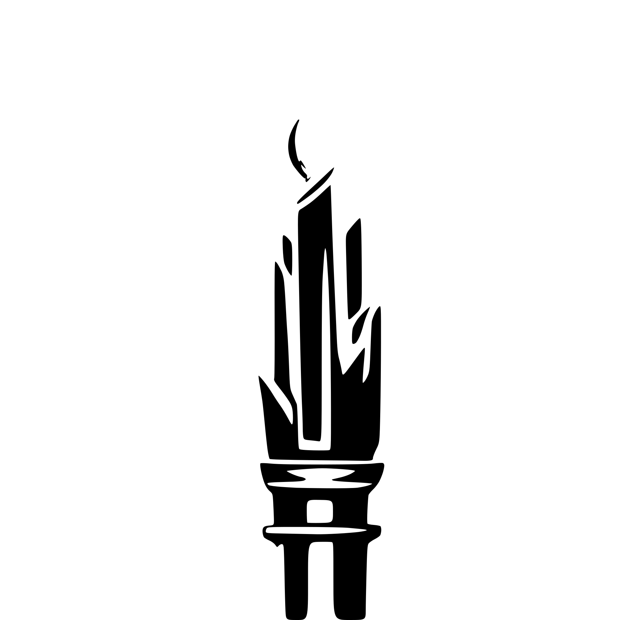 AI-generated SVG of a an olympic flame