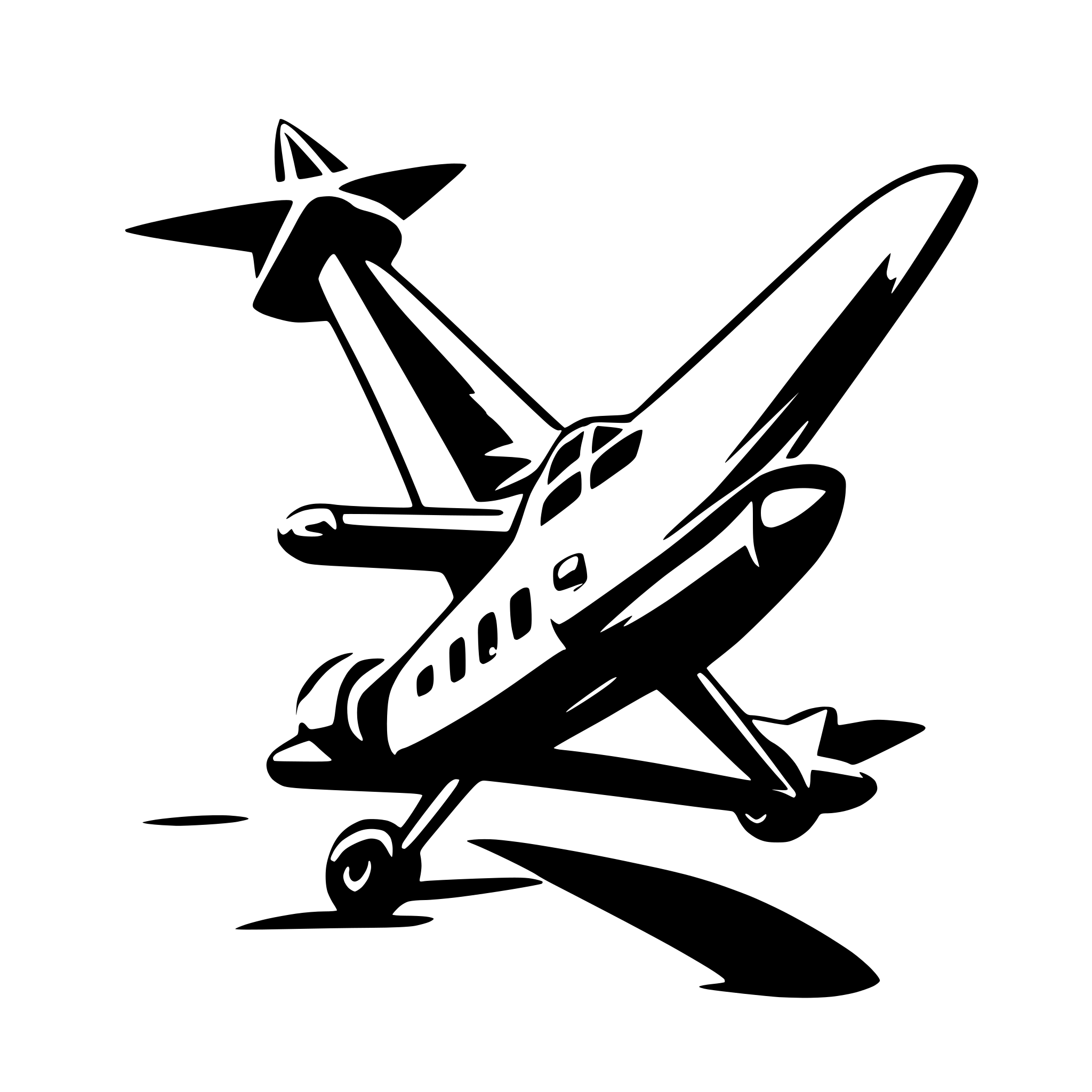 AI-generated SVG of 'airoplan'