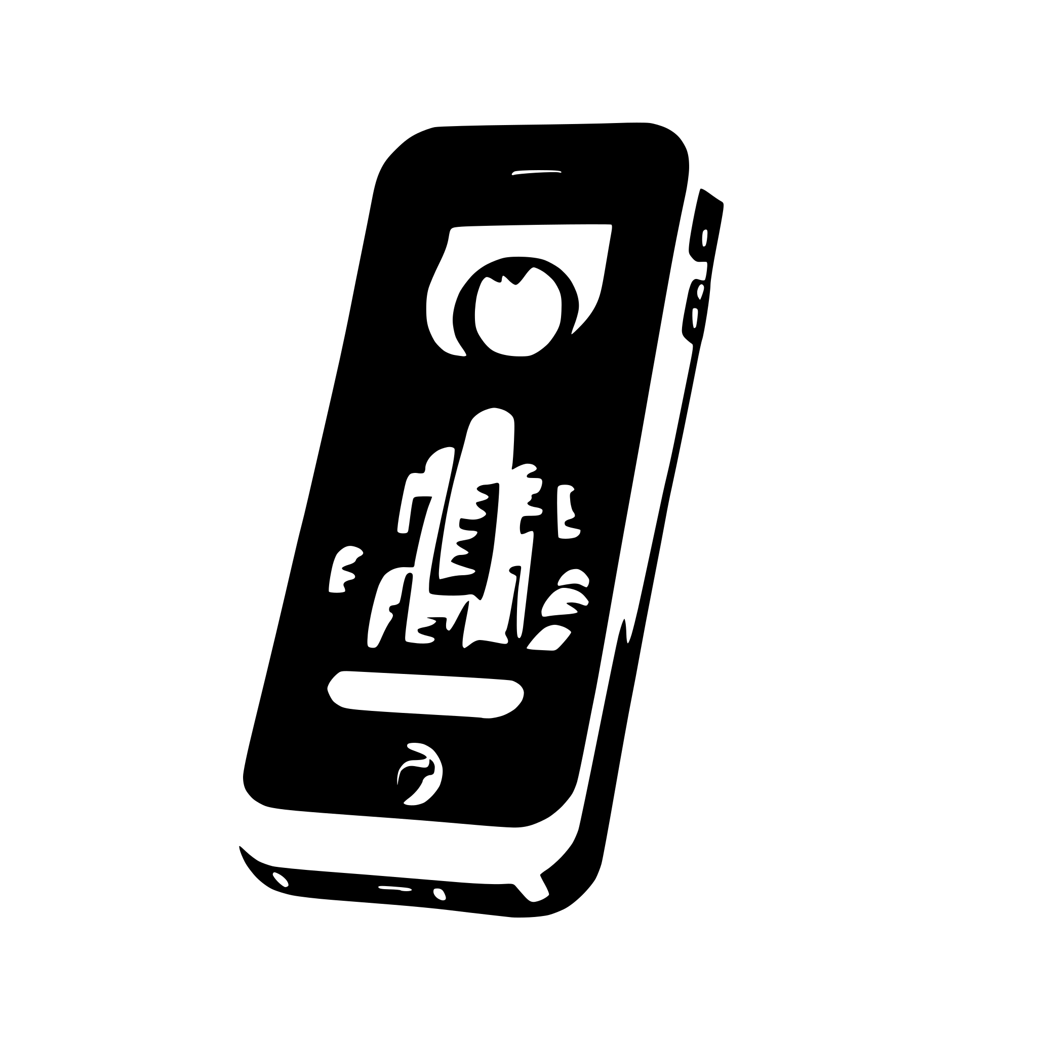 AI-generated SVG of 'iphone'