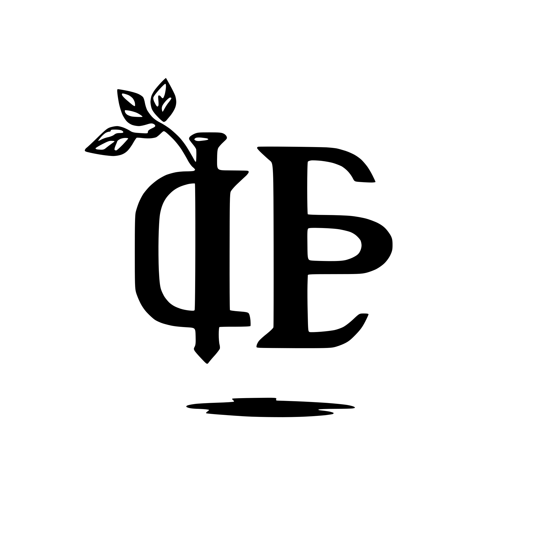 AI-generated SVG of a couple's initials