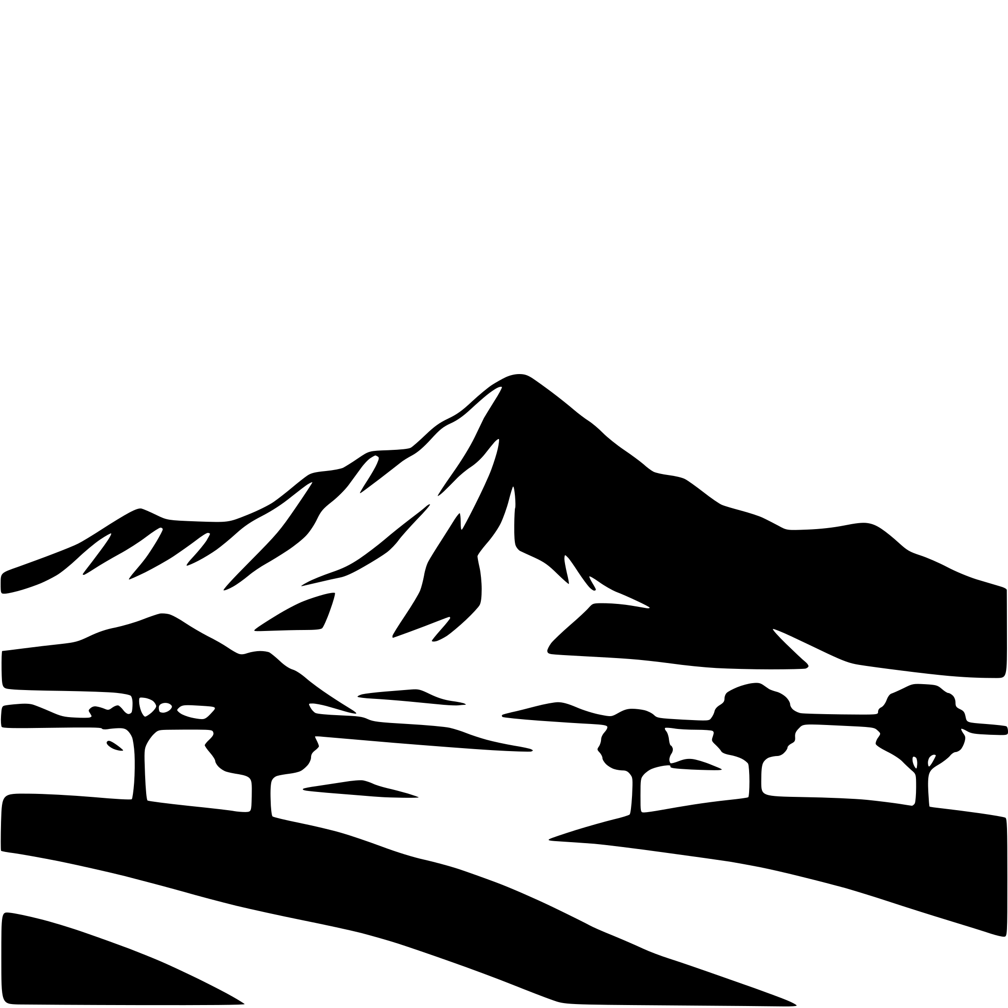 AI-generated SVG of 'mountain range under starry sky'