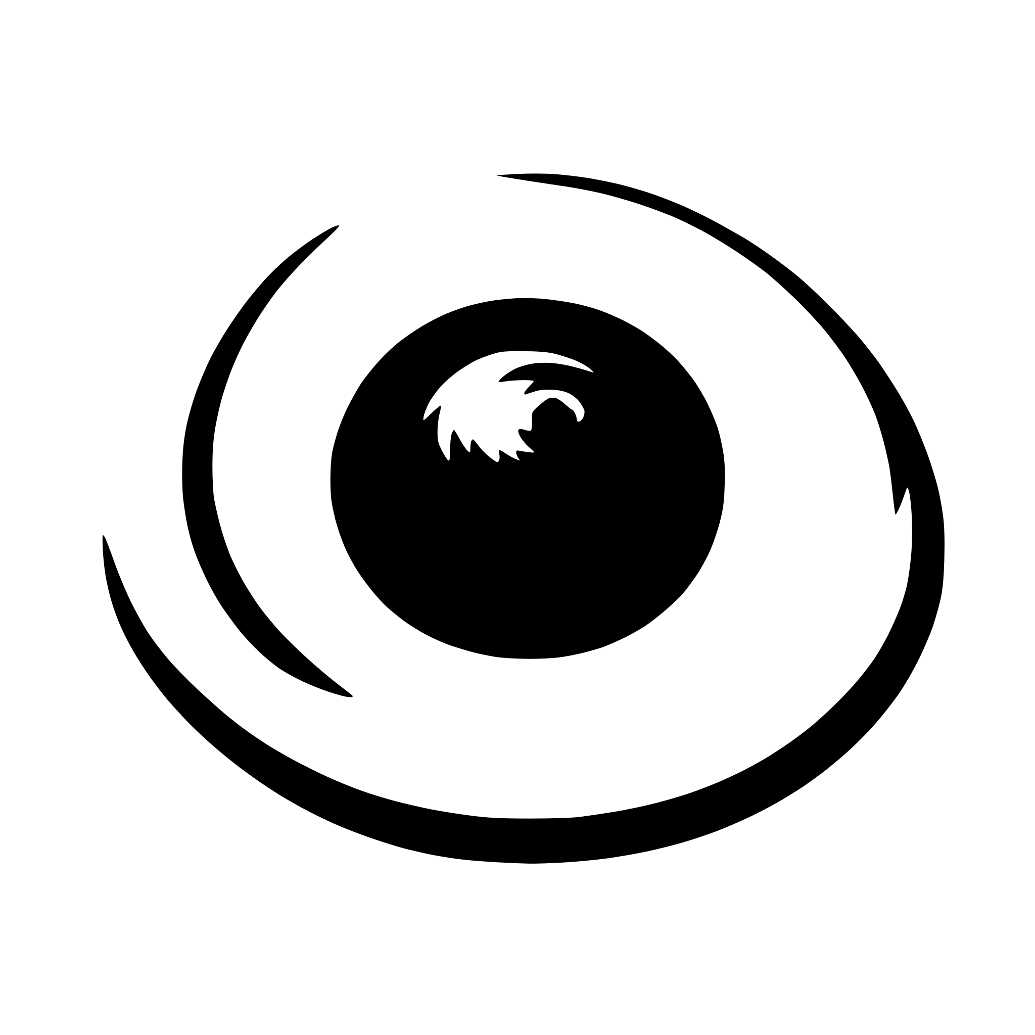 AI-generated SVG of a black hole
