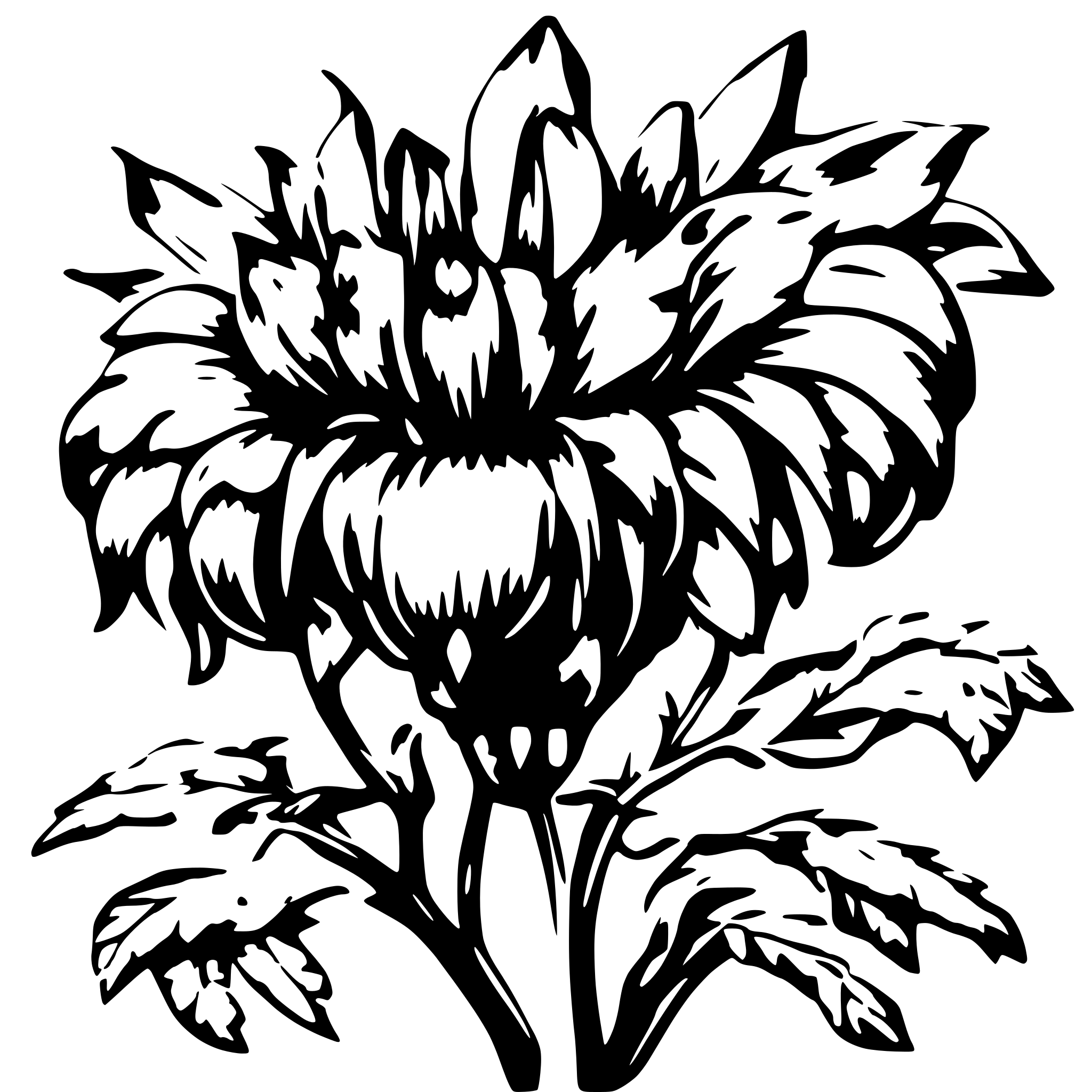 AI-generated SVG of 'Crown Imperial'