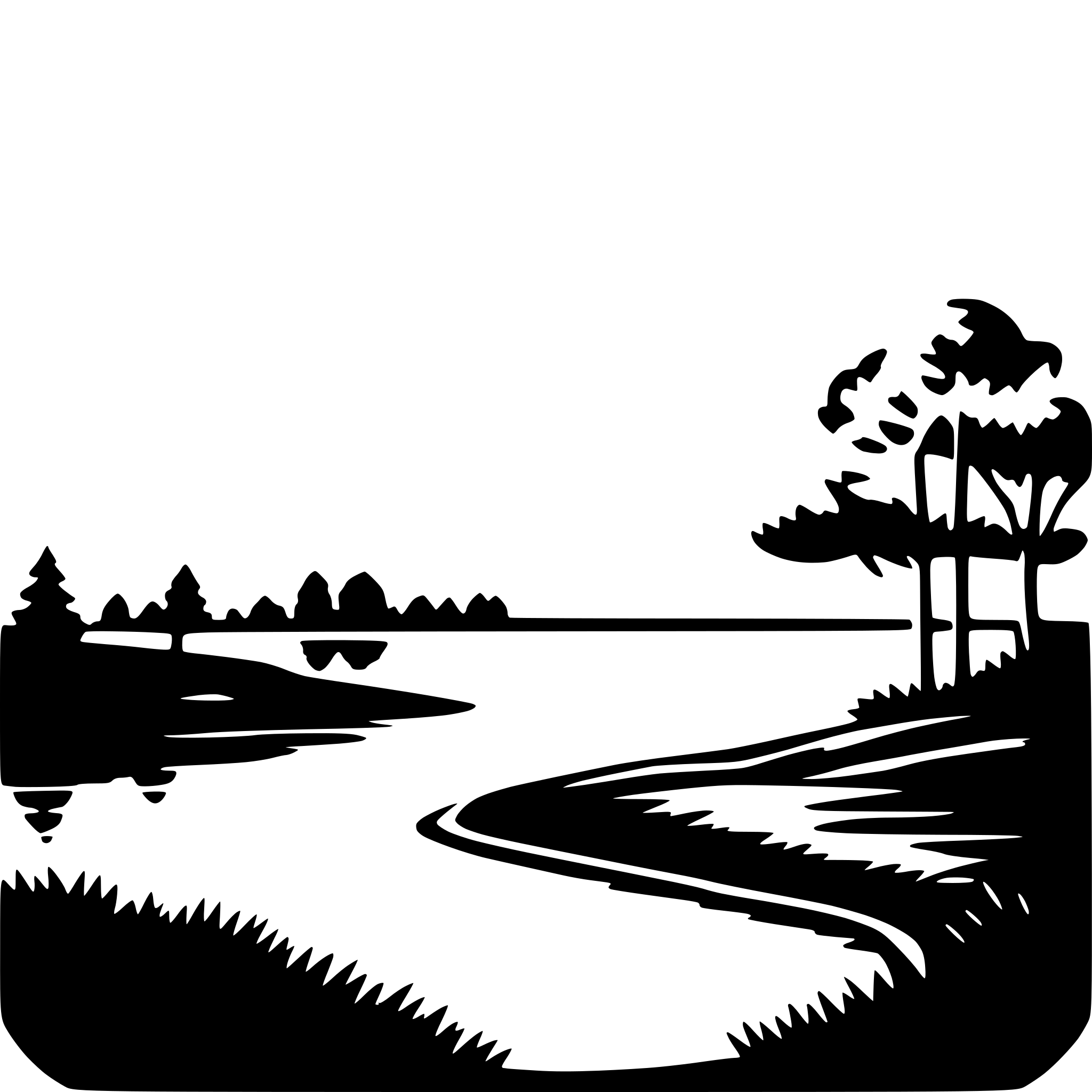 AI-generated SVG of 'sunset over lake'