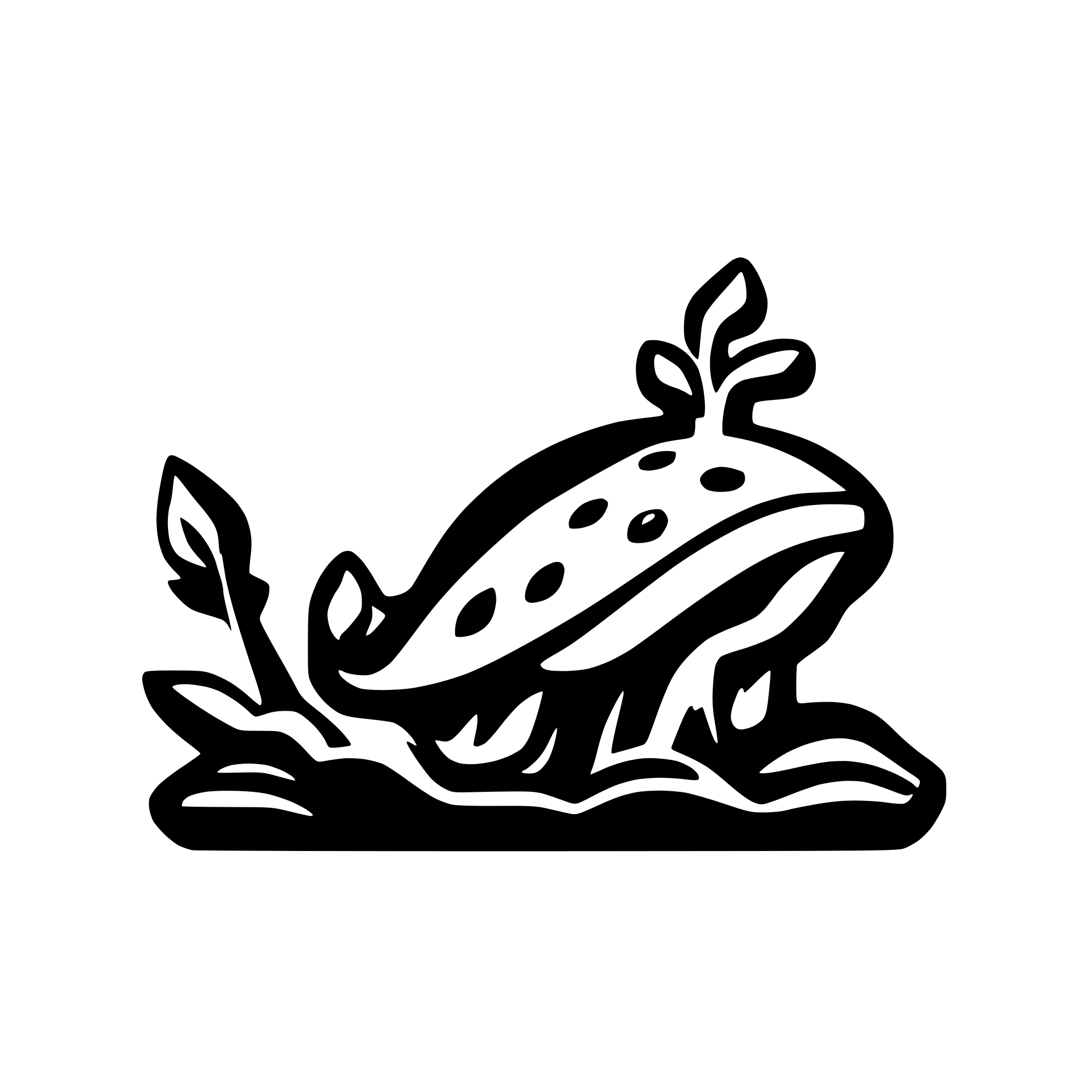 AI-generated SVG of a glaucus atlantic sea slug