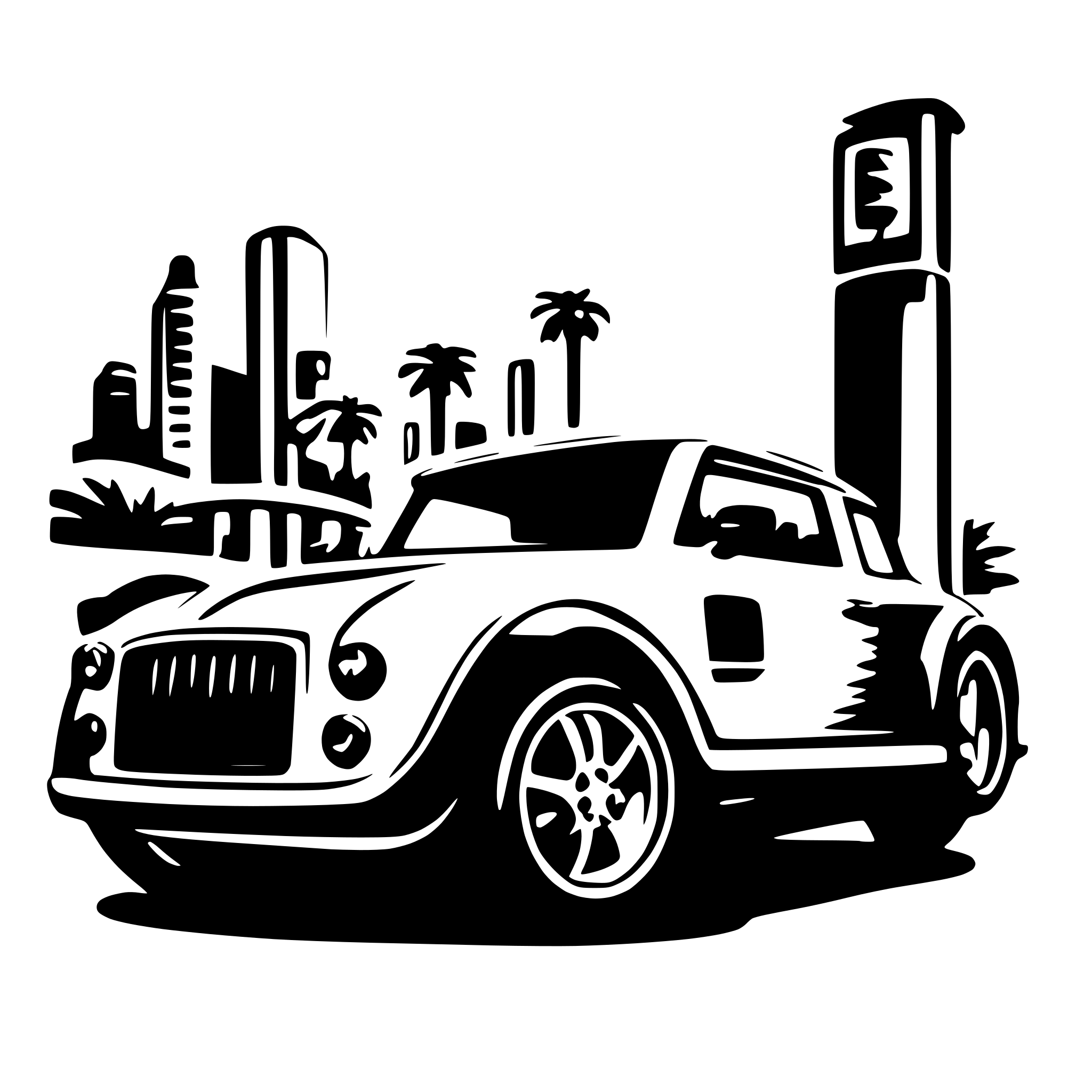 AI-generated SVG of 'Limpinho studio automotivo'