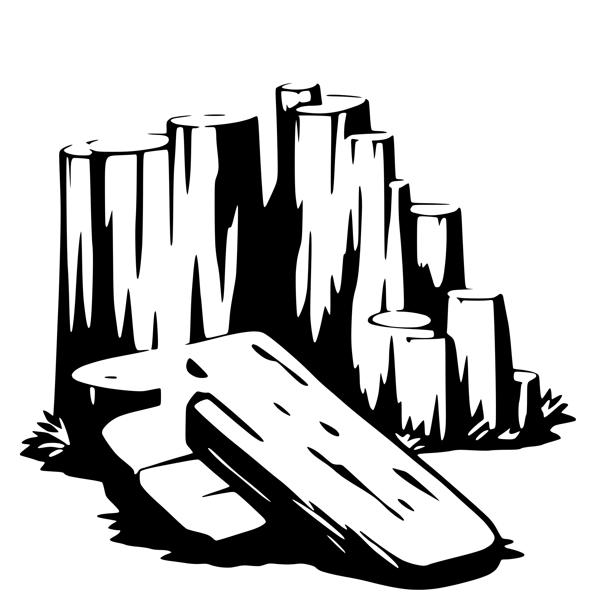 AI-generated SVG of 'log'