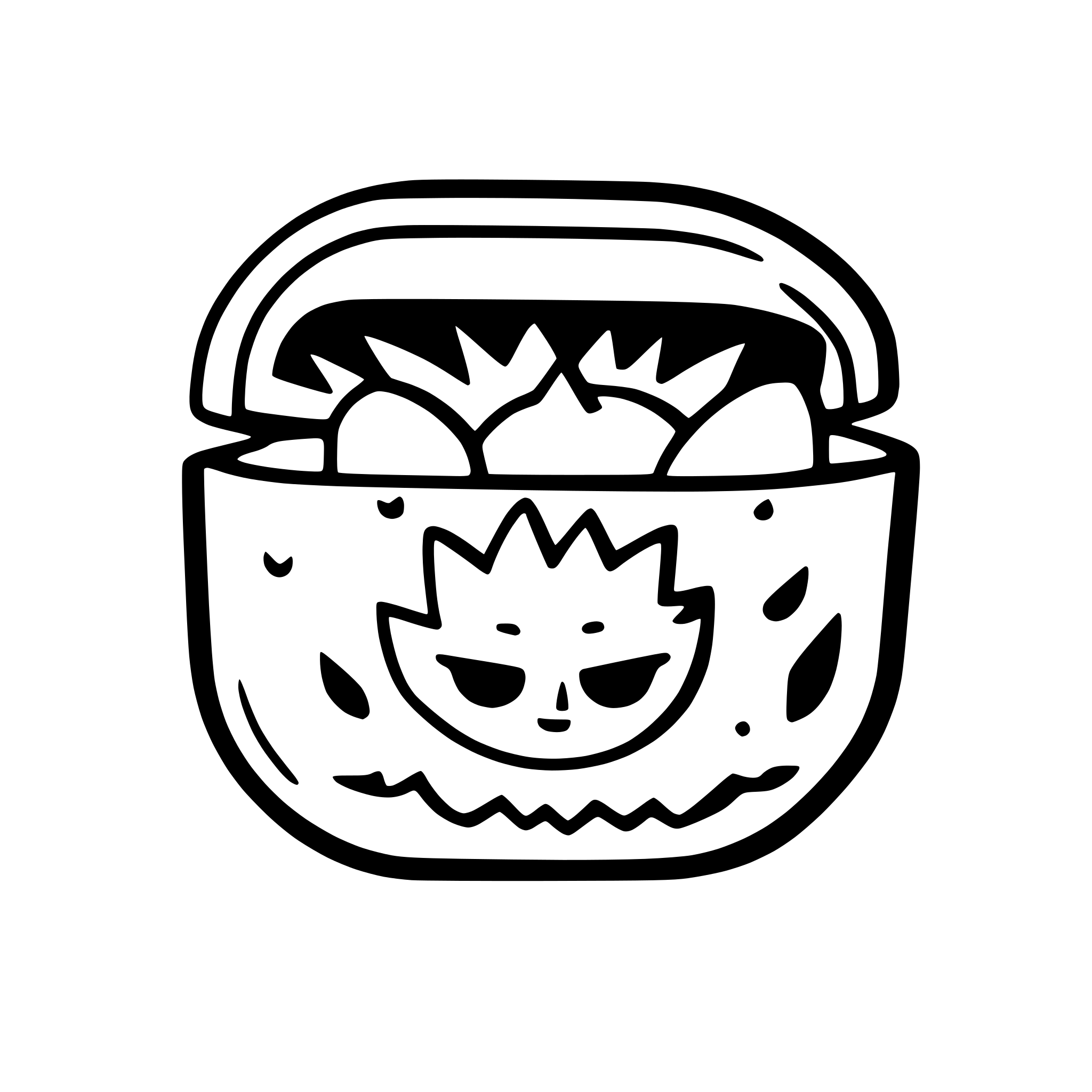 AI-generated SVG of a draw me an airpod pro case with a logo of a sun in the middle