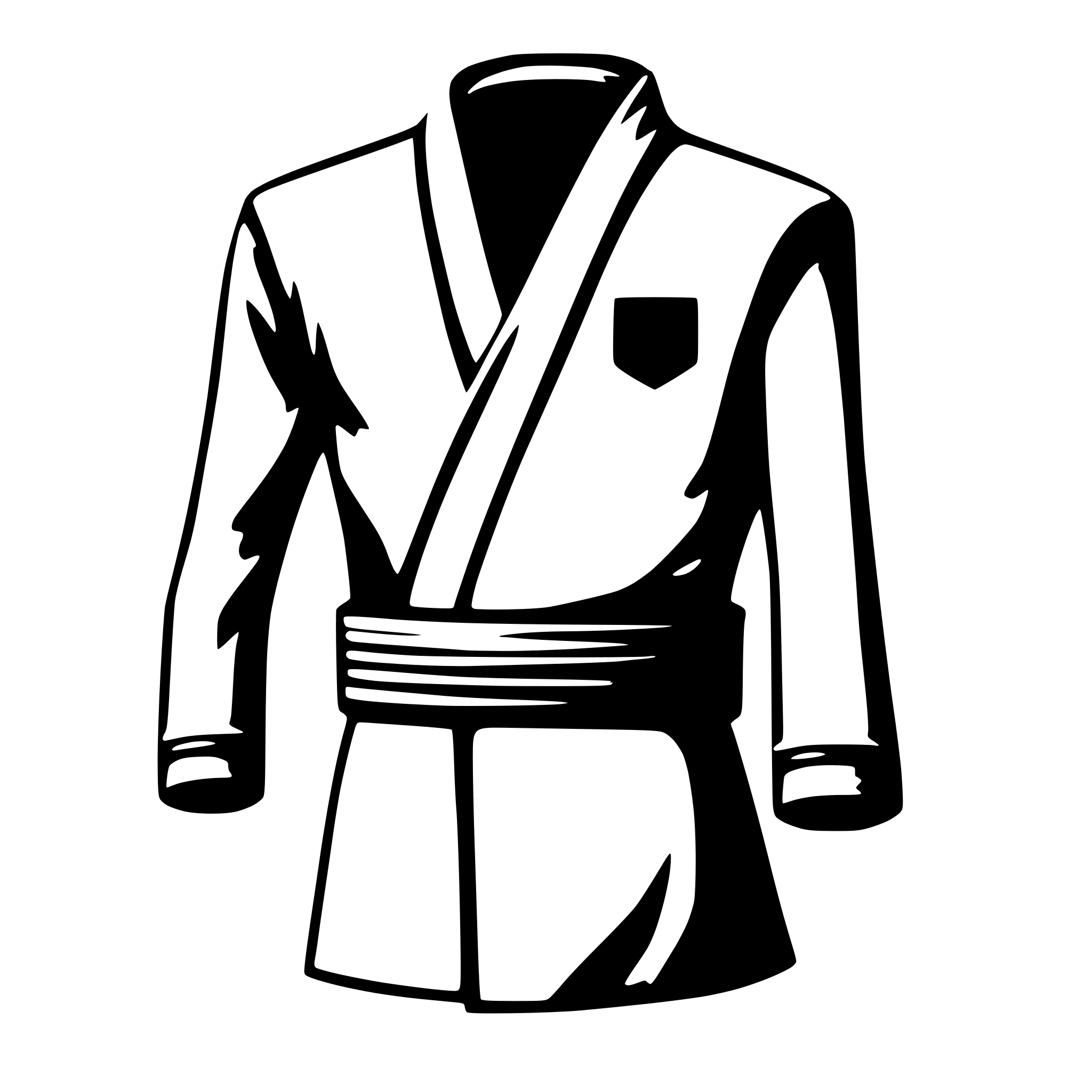 AI-generated SVG of a Karate Martial Arts Uniform Emoji