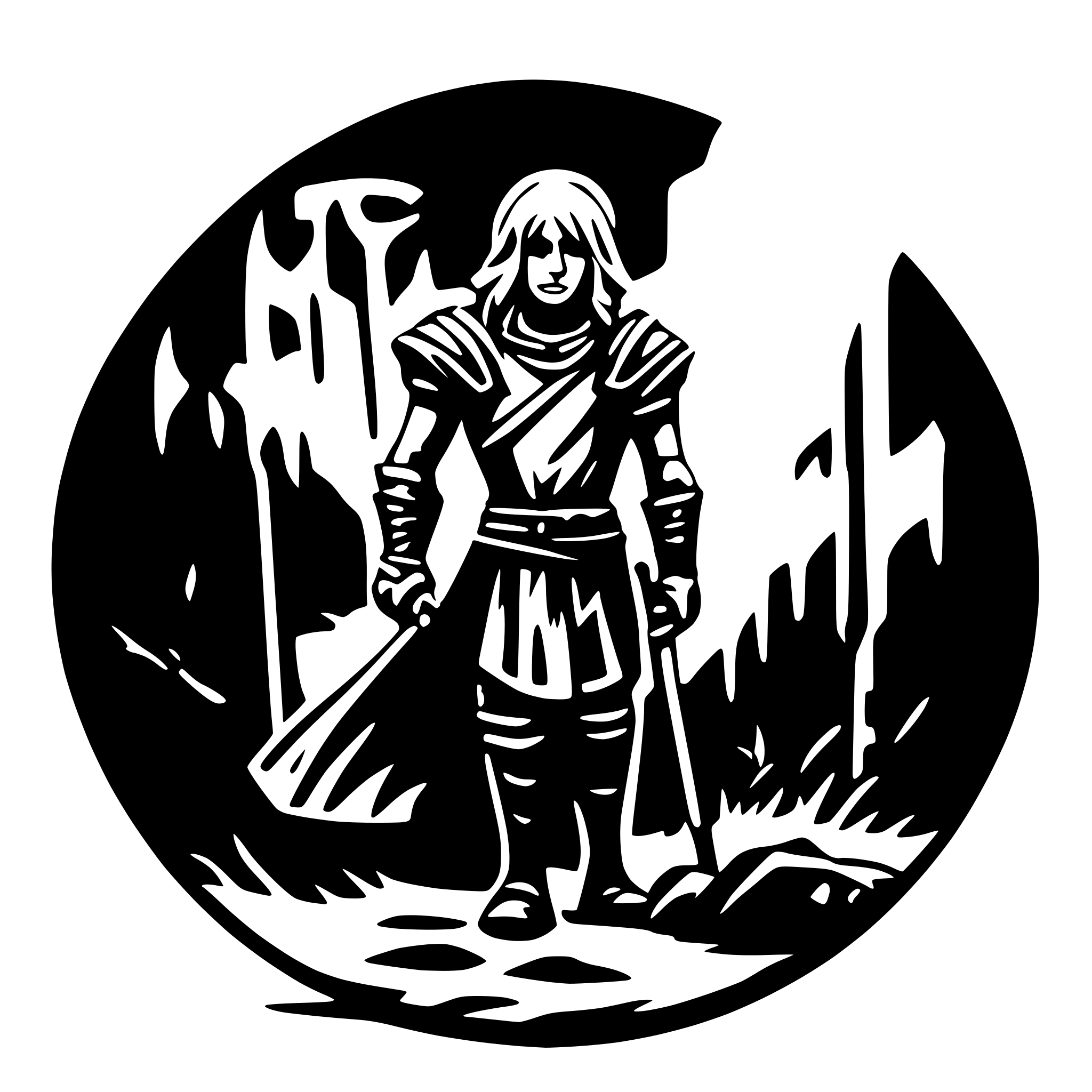 AI-generated SVG of 'Svarog'
