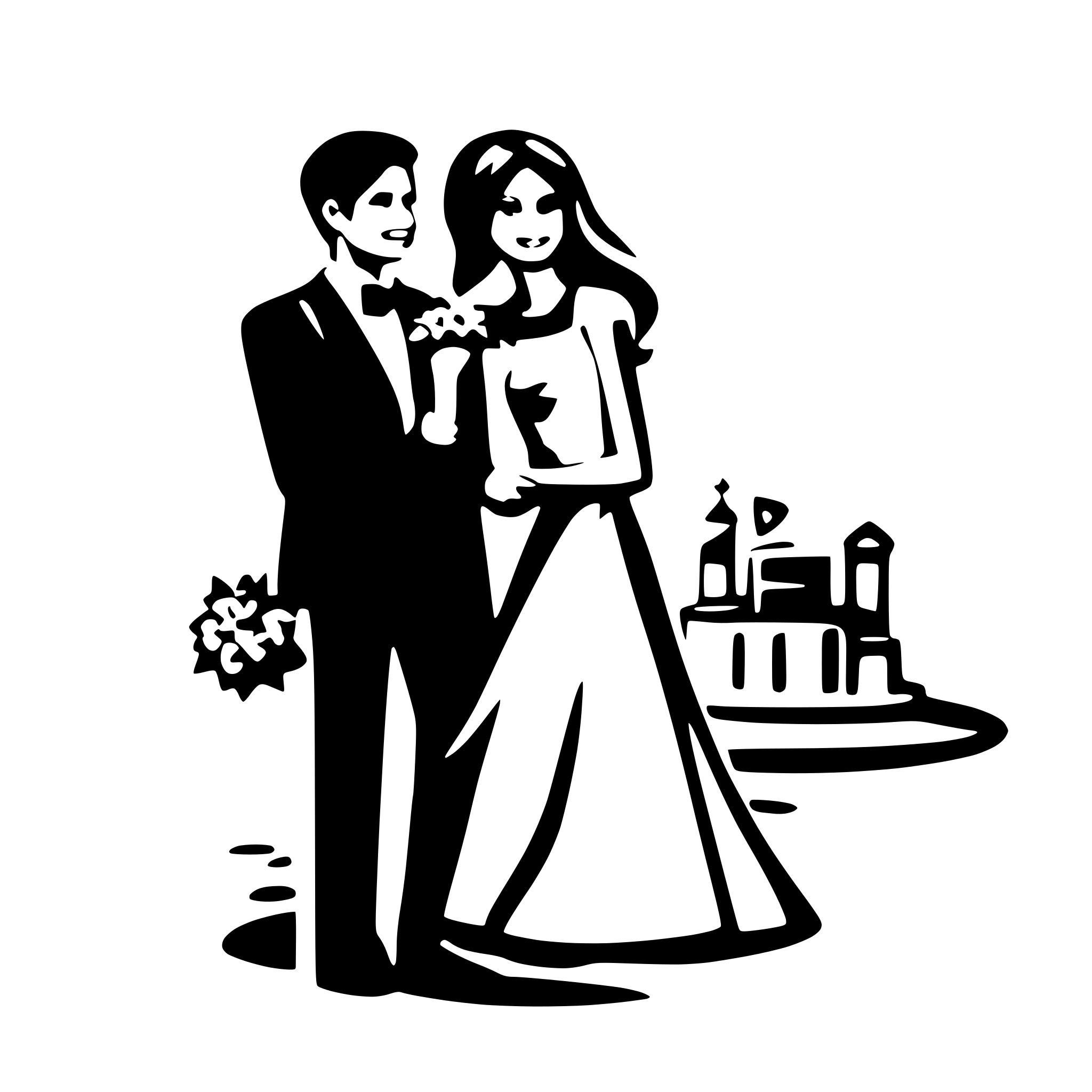 AI-generated SVG of 'wedding invitation'