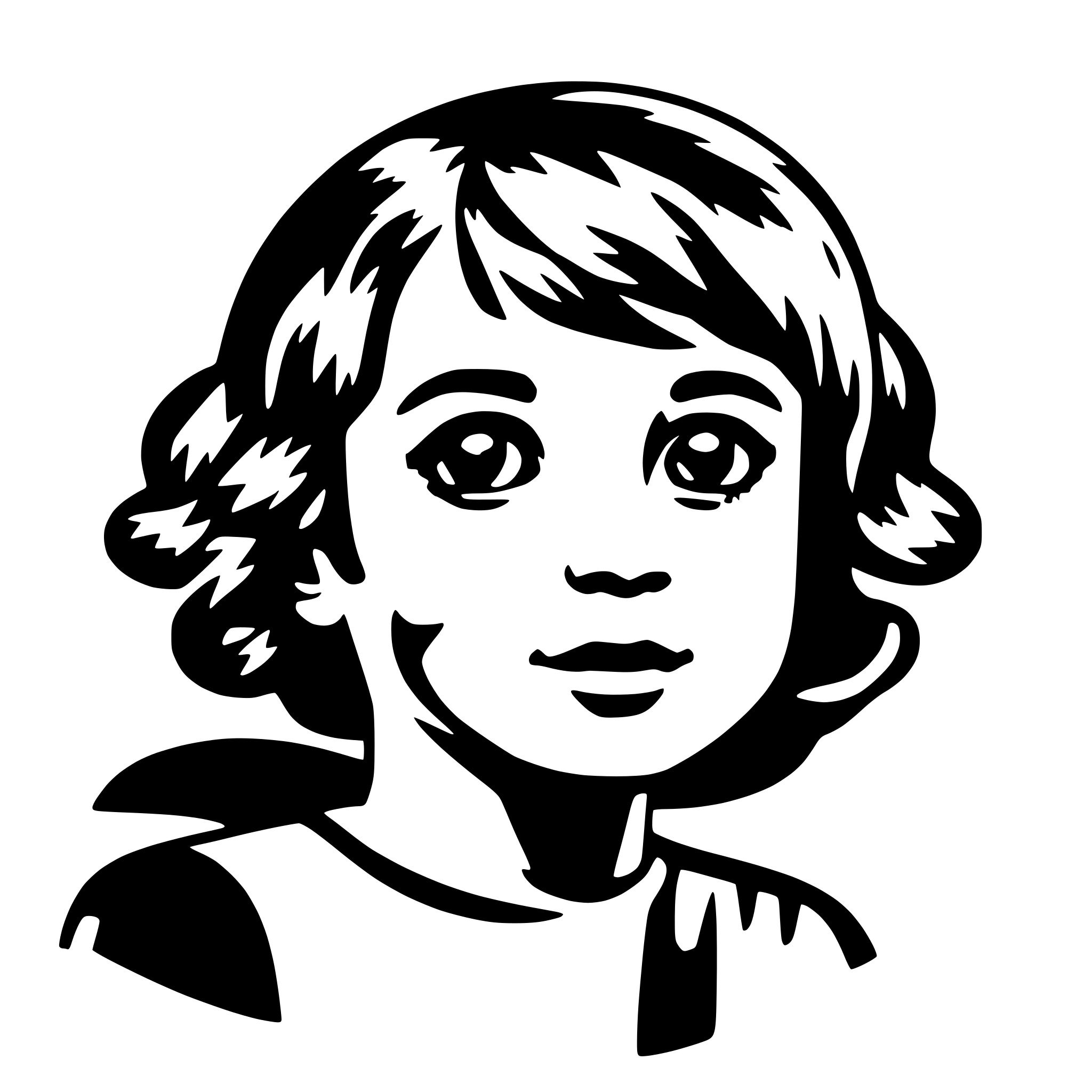 AI-generated SVG of a special education autism sign