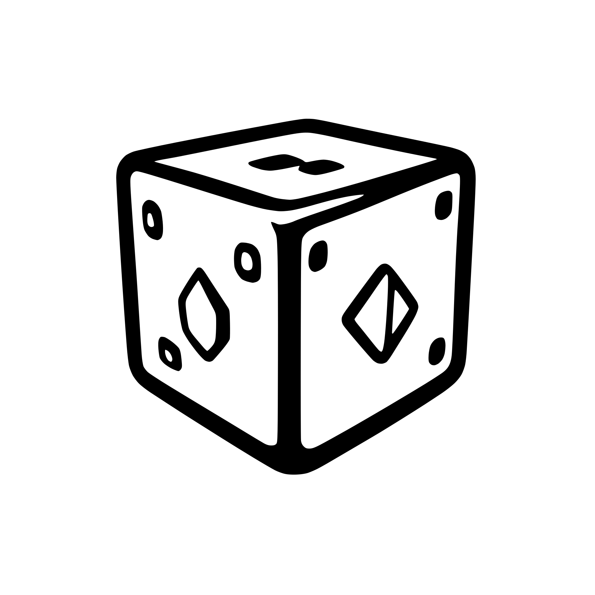 AI-generated SVG of a 3 outlined  3d squares square should be empty not game cubes
