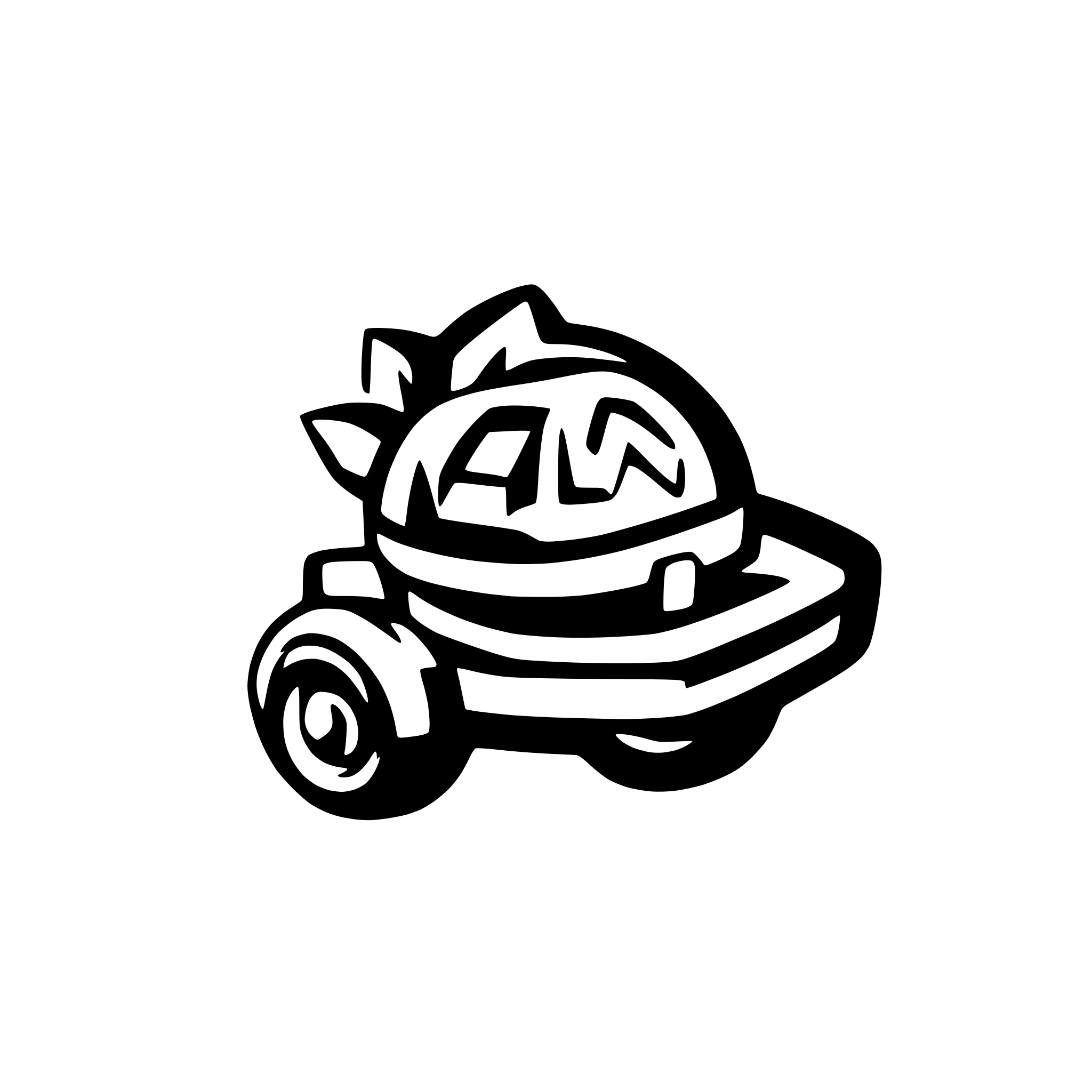 AI-generated SVG of 'Mario Kart Logo'