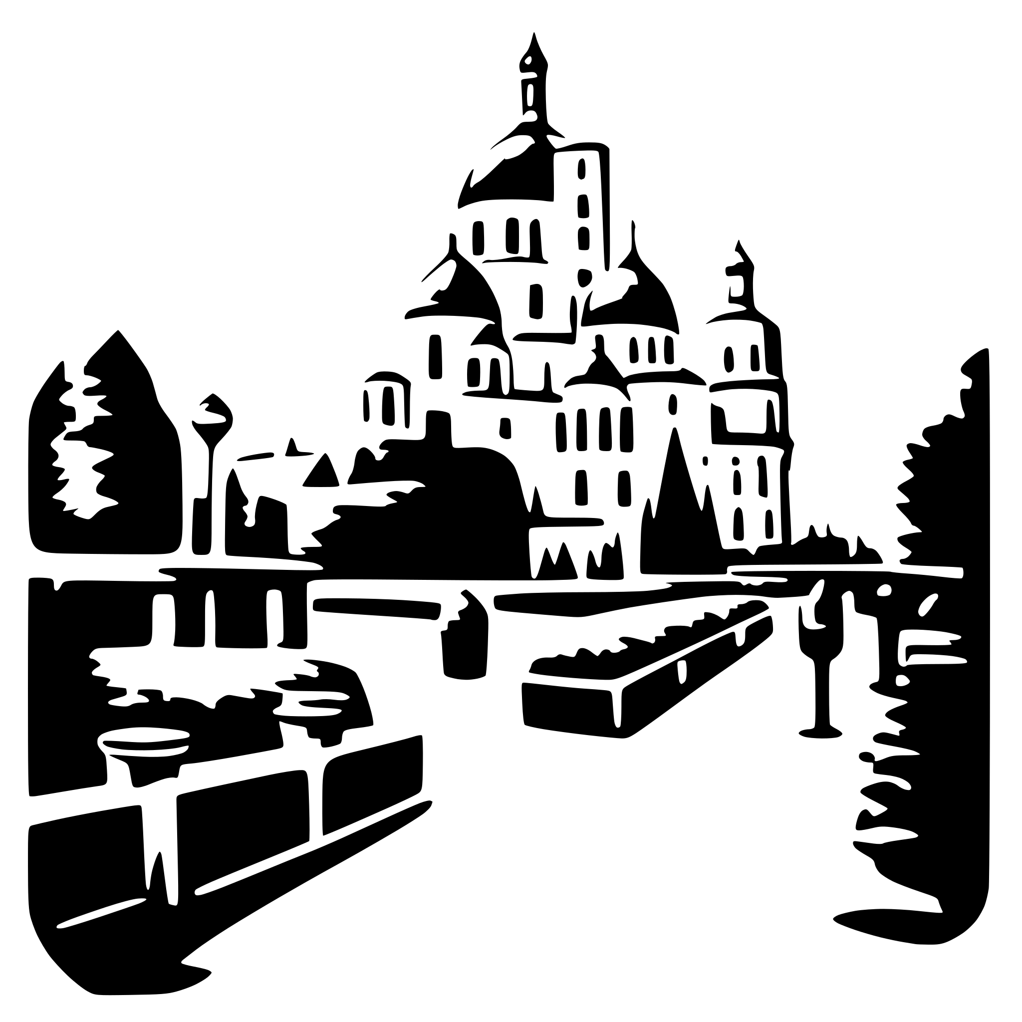AI-generated SVG of a Paris