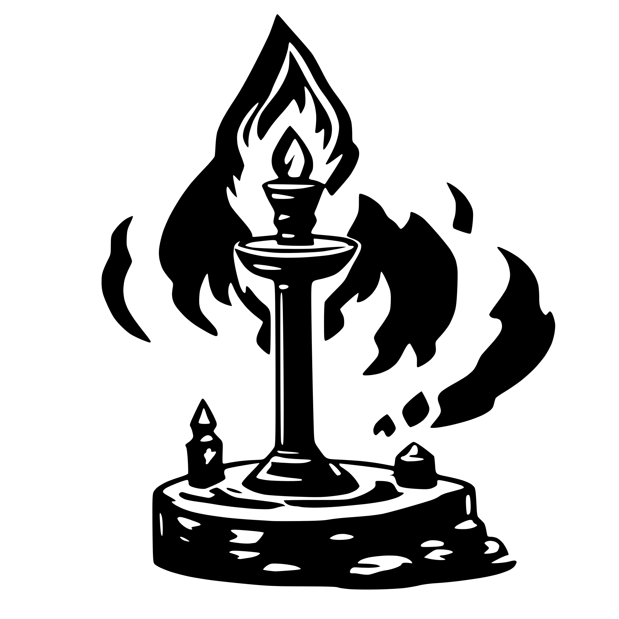 AI-generated SVG of 'sorcery'