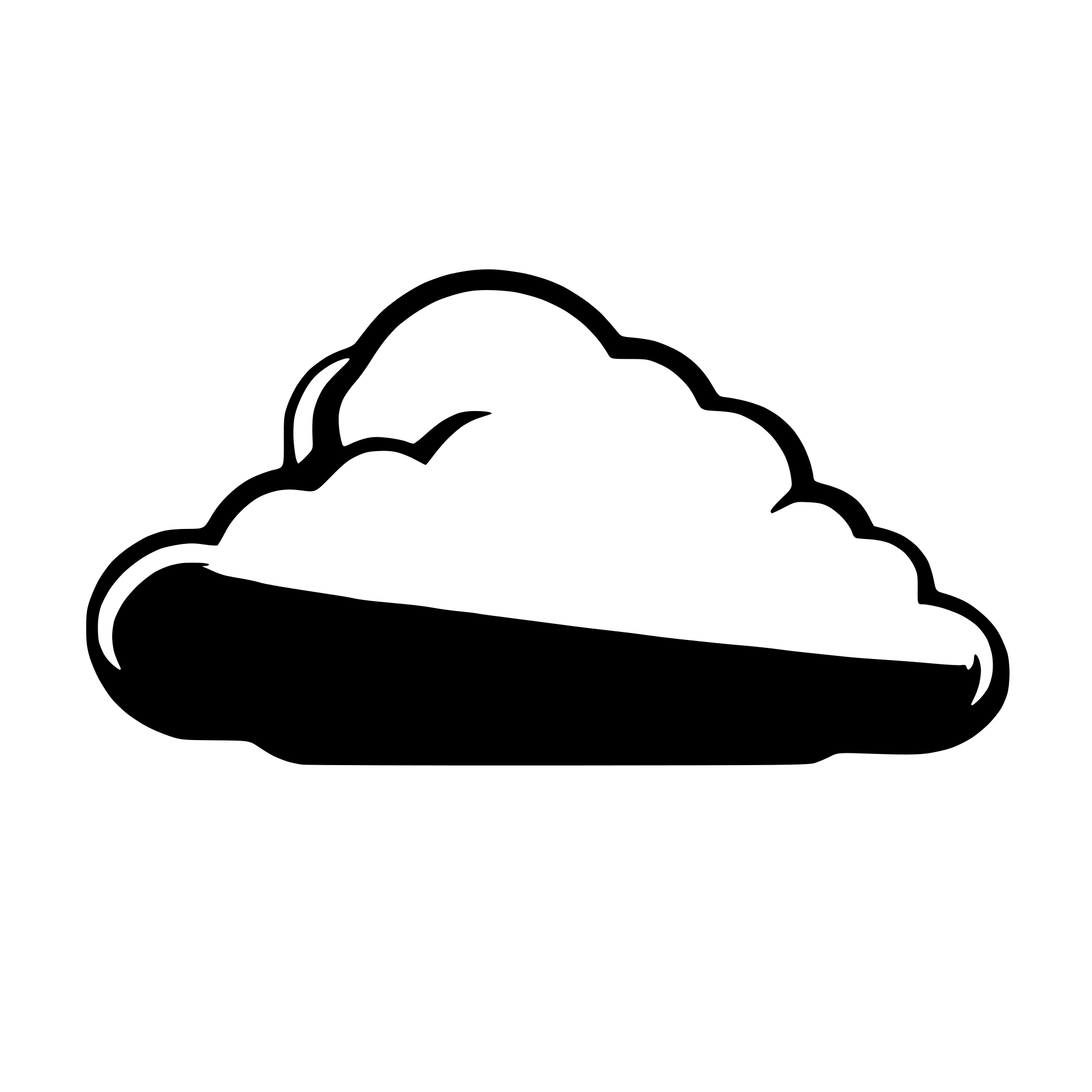 AI-generated SVG of 'cloud with gradient'