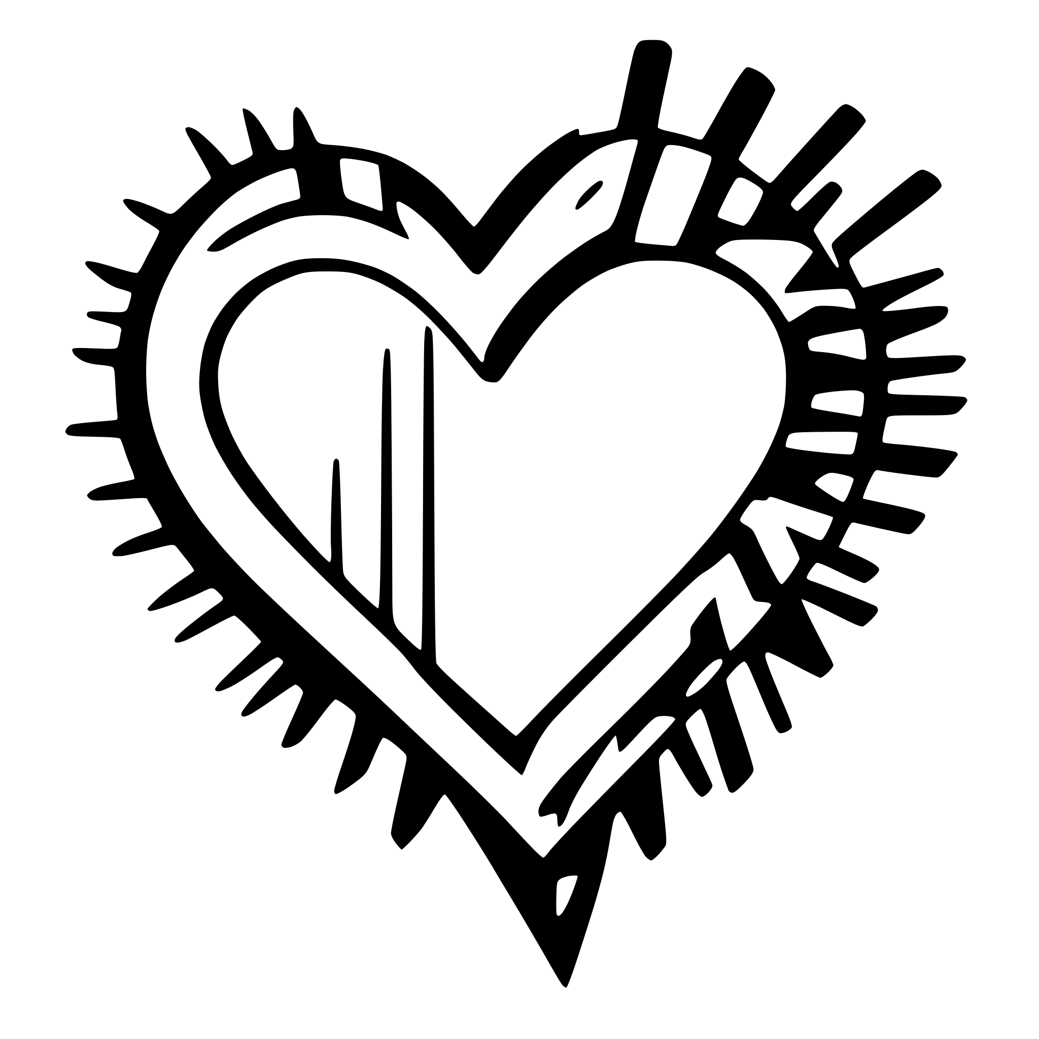 AI-generated SVG of 'pulse line heart and wirless'