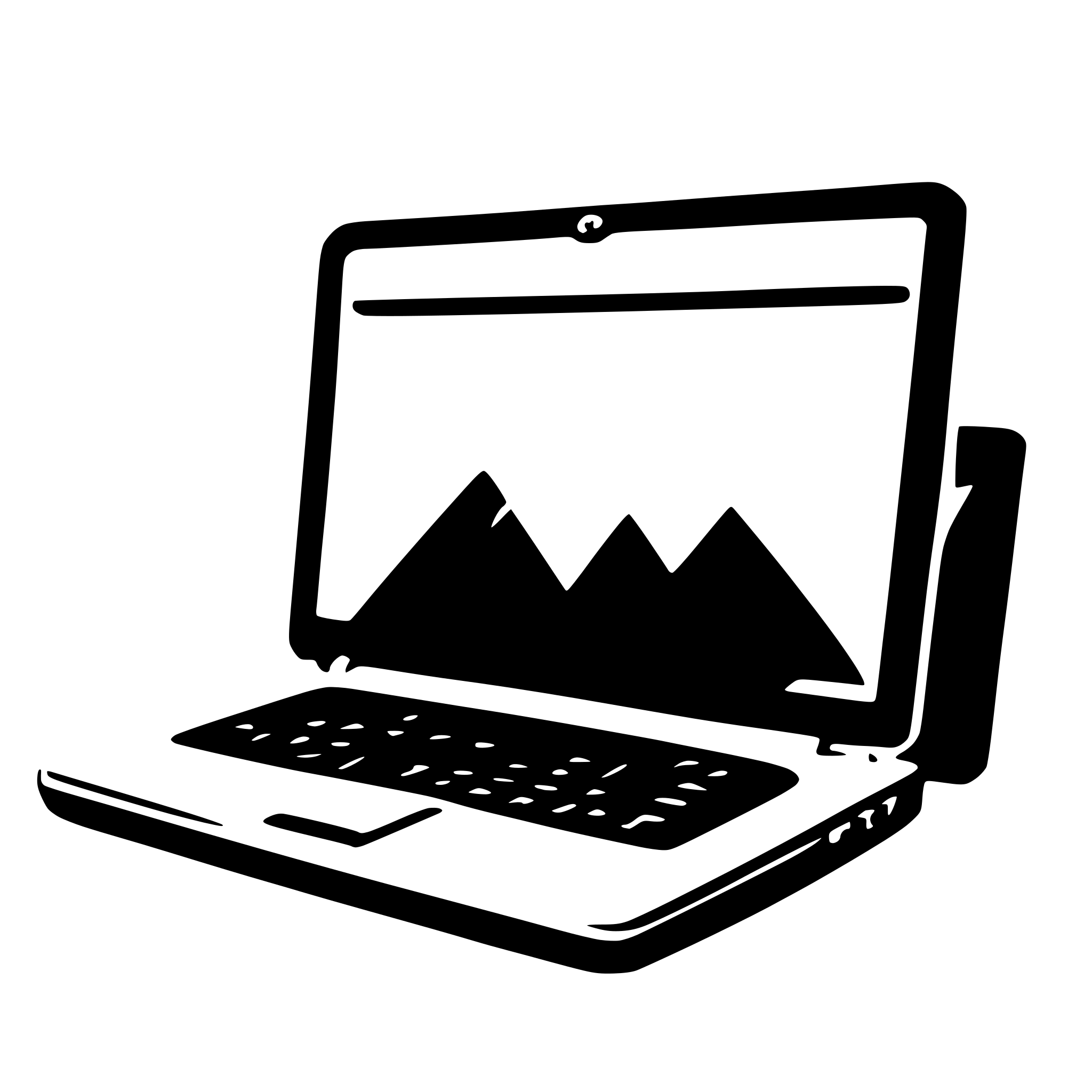 AI-generated SVG of a laptop