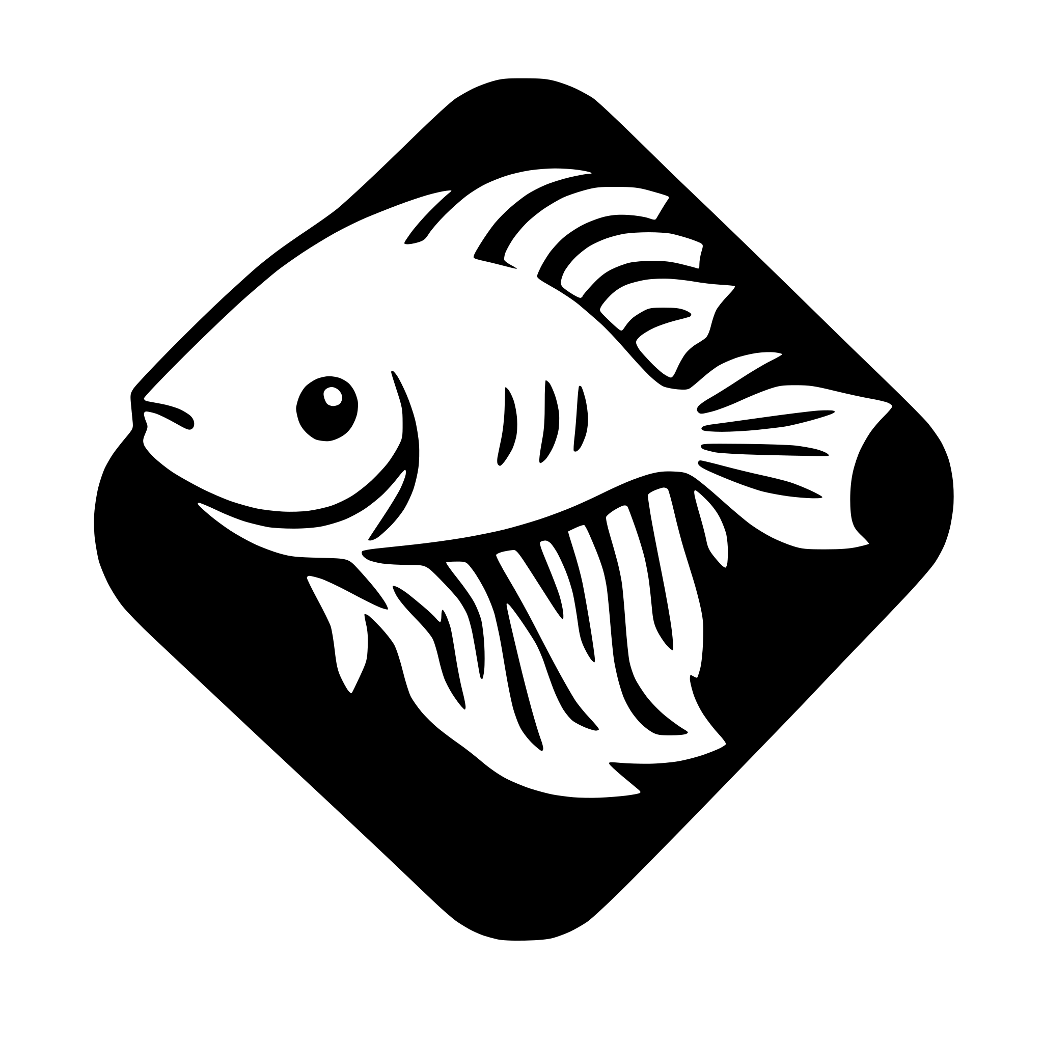 AI-generated SVG of a betta fish