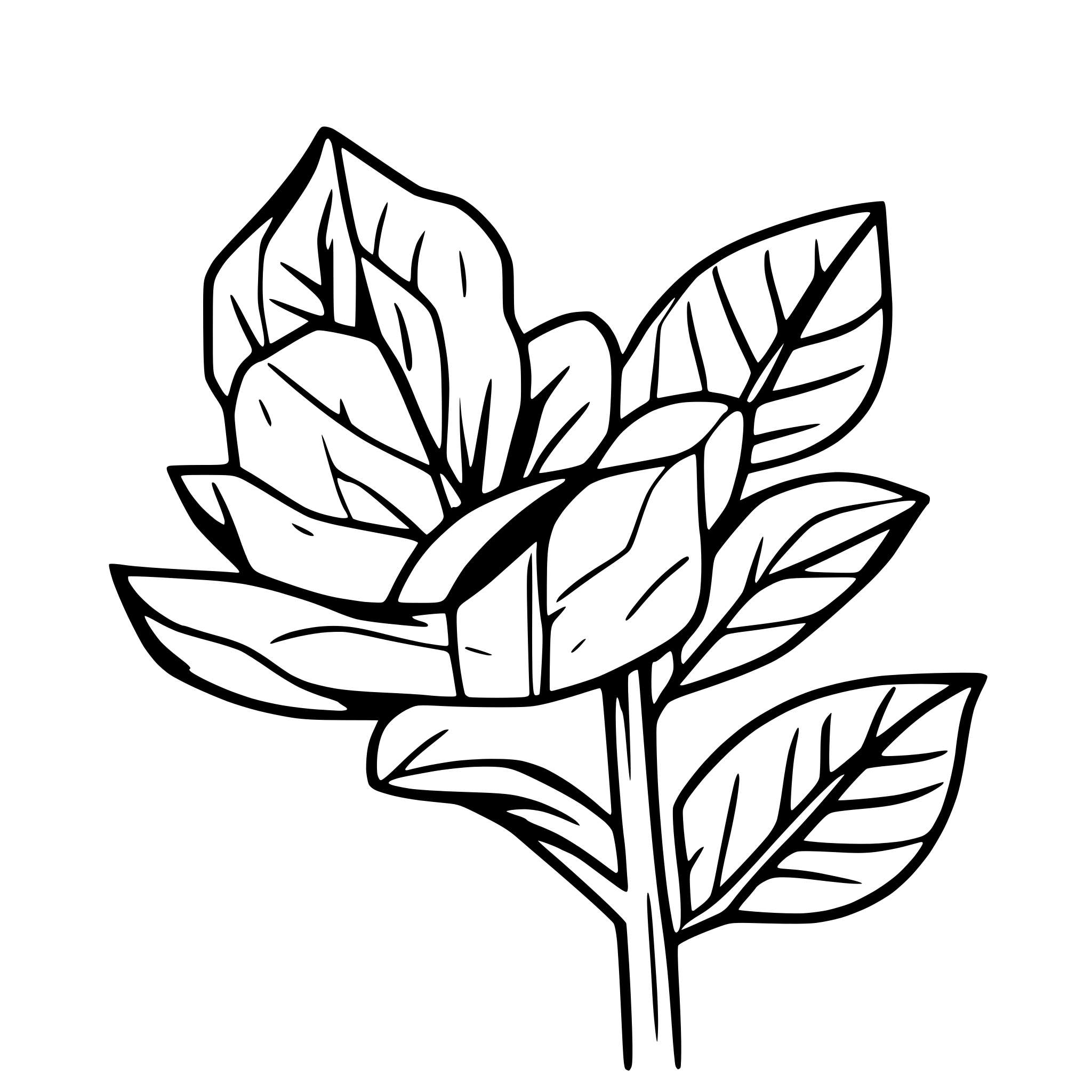 AI-generated SVG of a traditional style tattoo