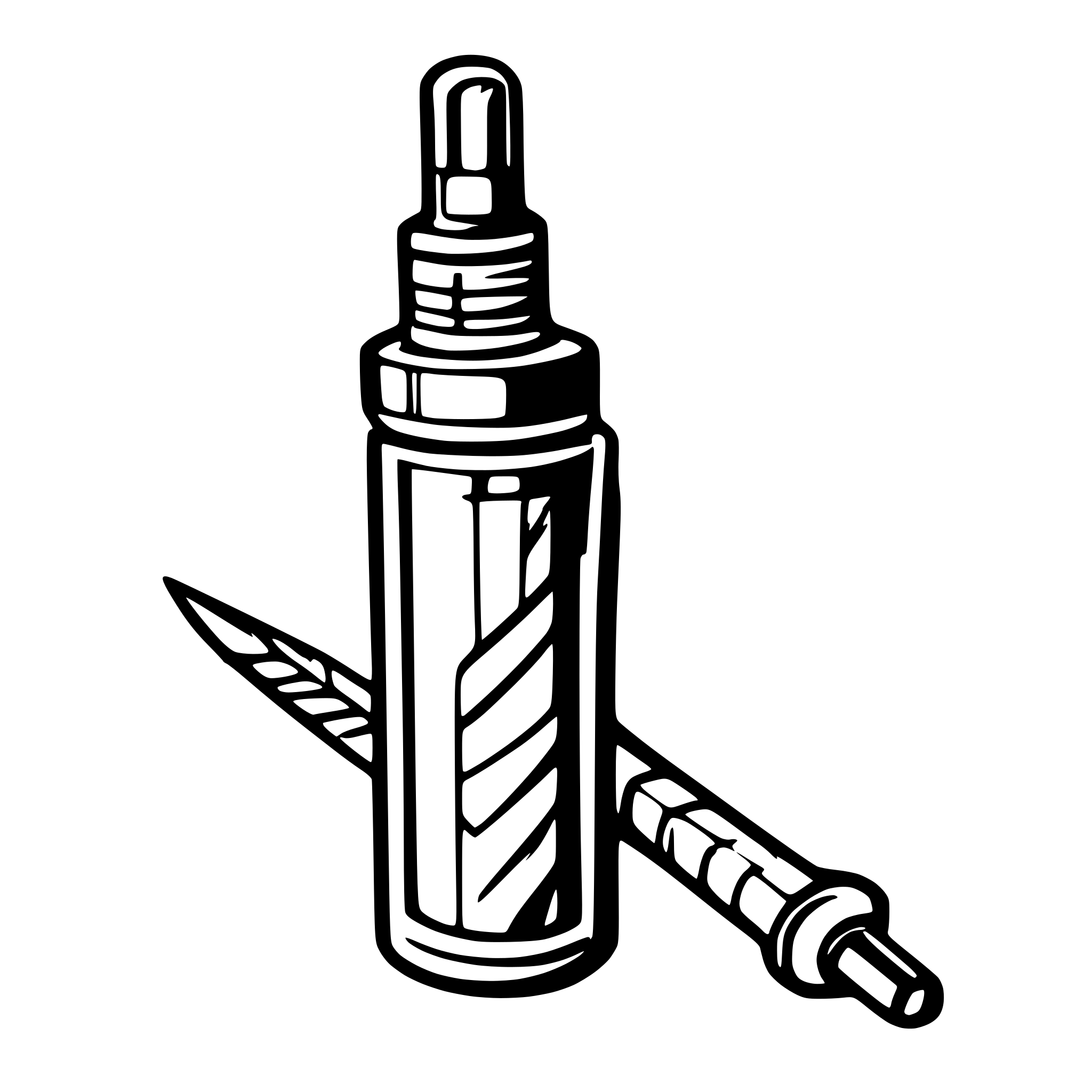 AI-generated SVG of a syringe