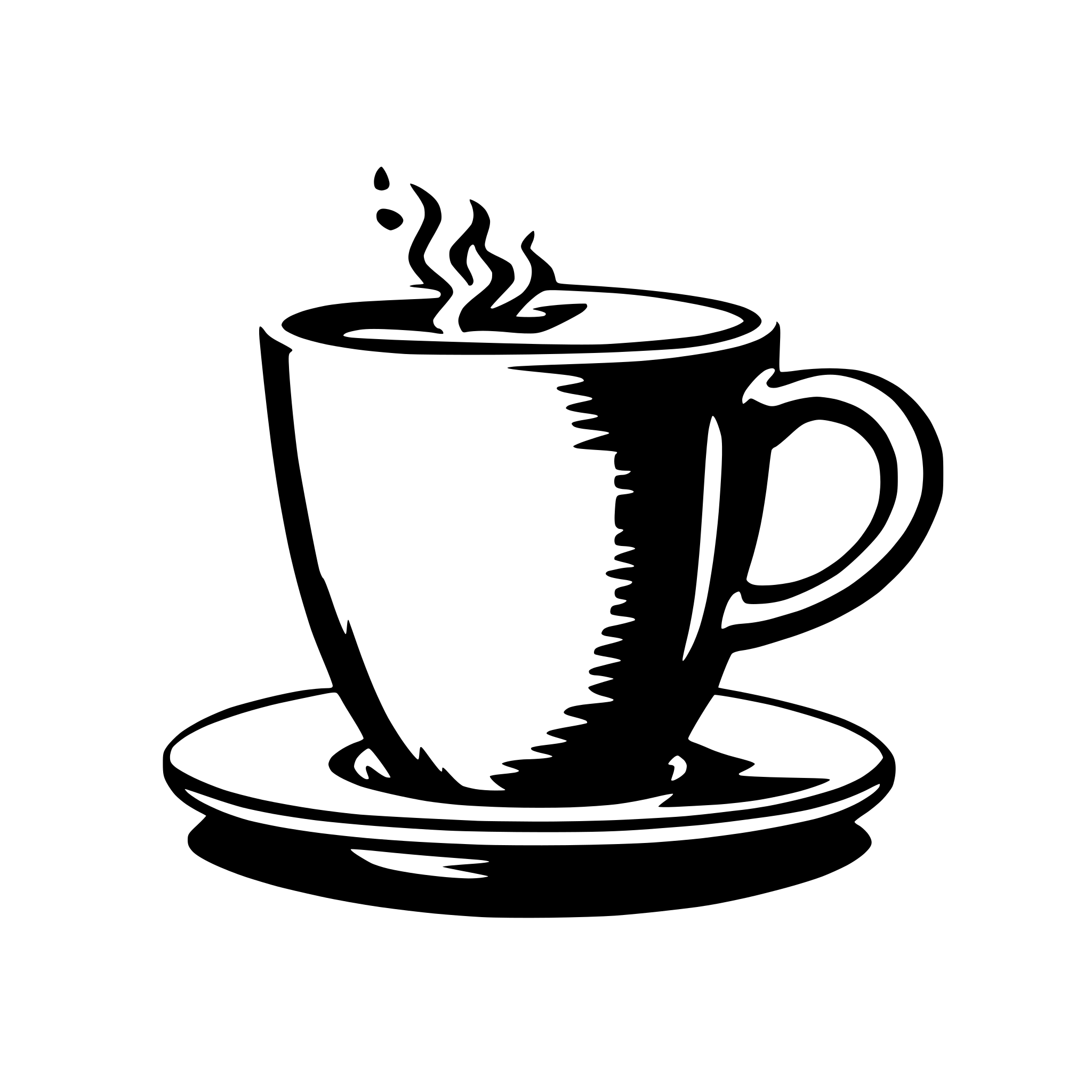 AI-generated SVG of 'overflowing coffee cup'