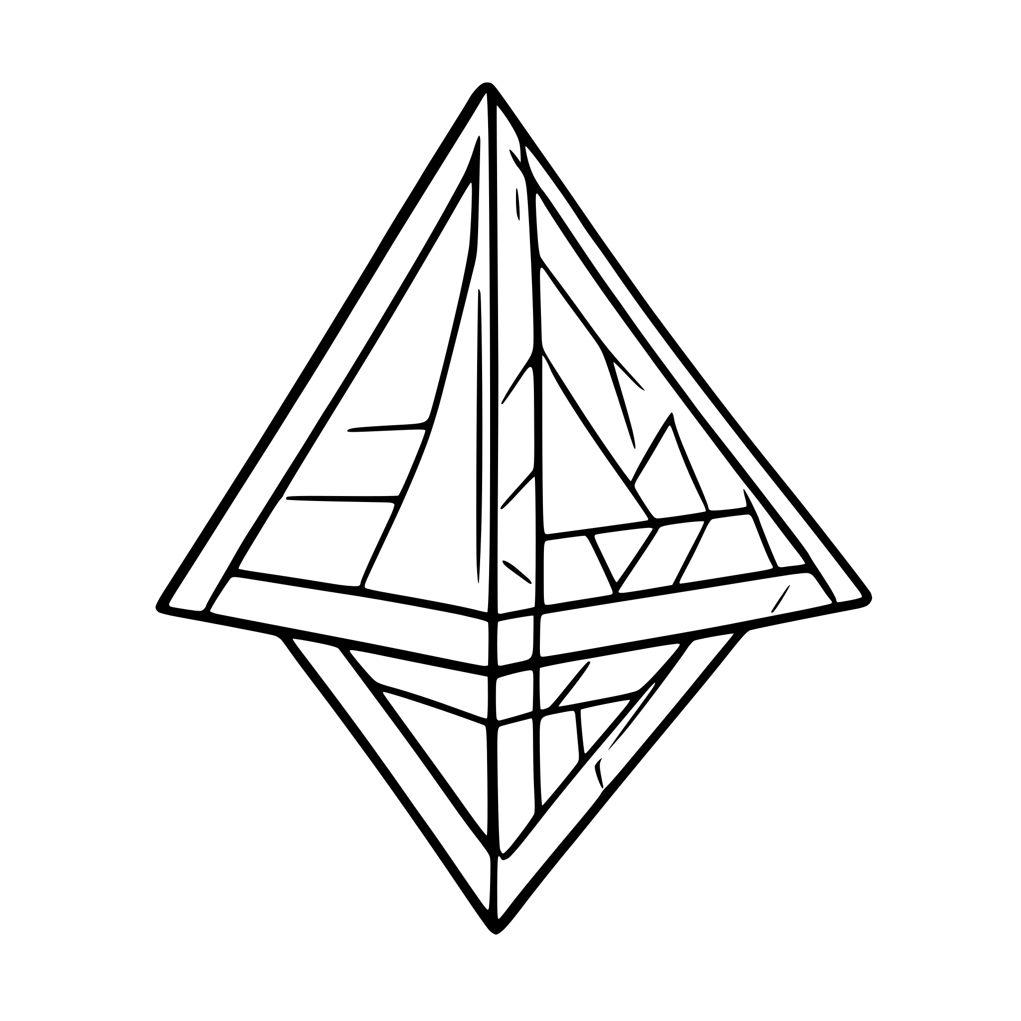 AI-generated SVG of a triangle with 3 lines going from the corners to the center, then 3 more lines going from the center to the middle of the outer lines