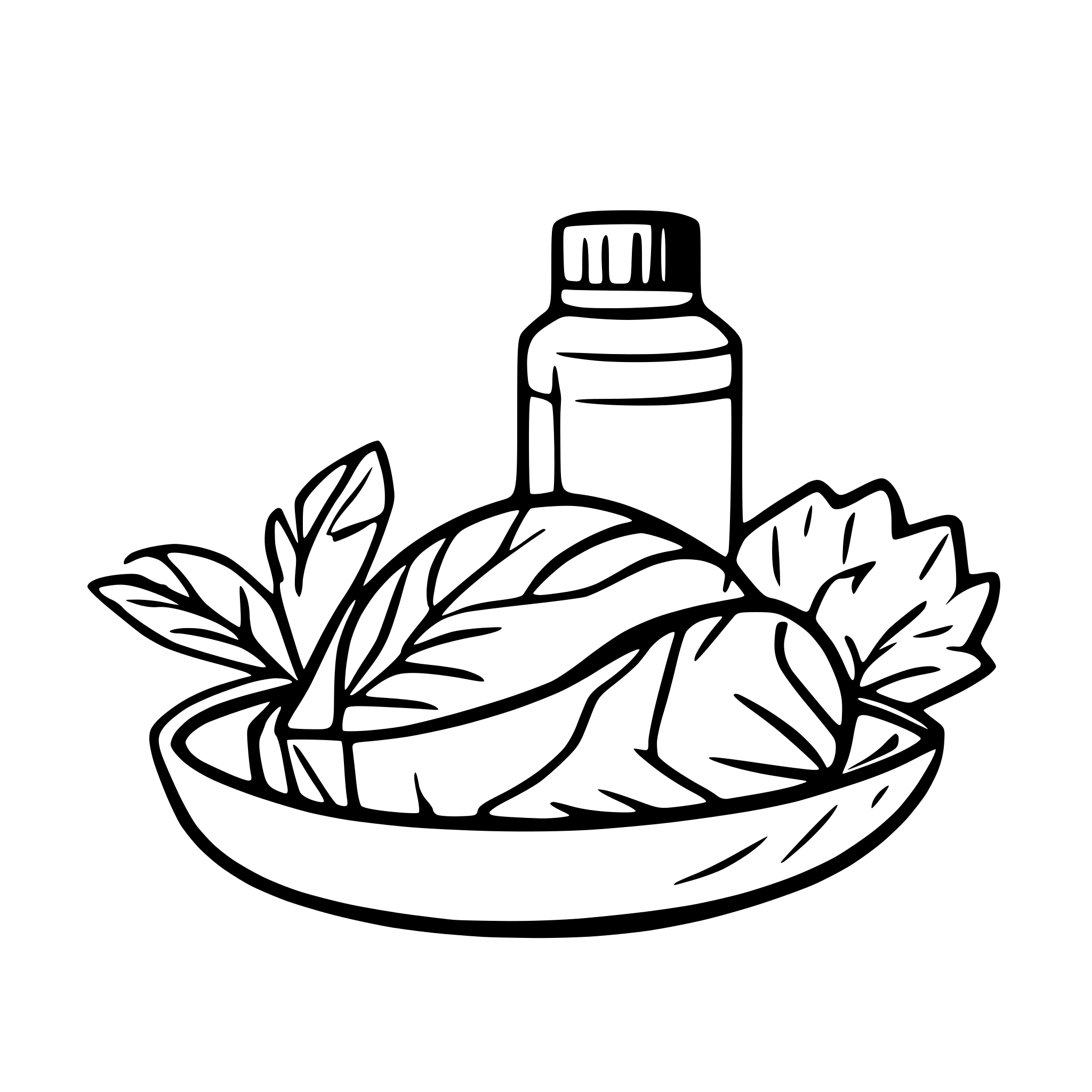 AI-generated SVG of 'gourmet seafood products'