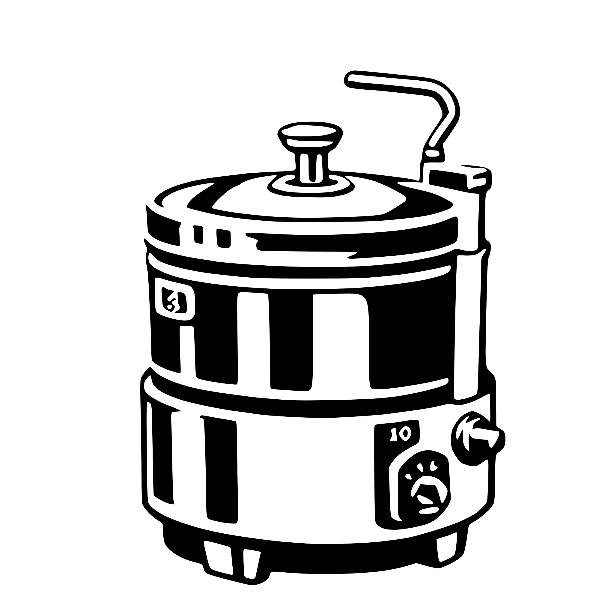 AI-generated SVG of 'cooker'