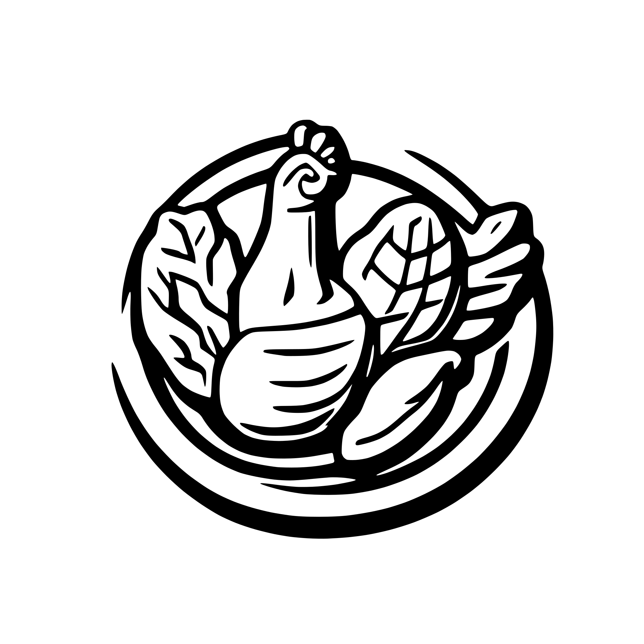 AI-generated SVG of 'burgers and chicken wings'