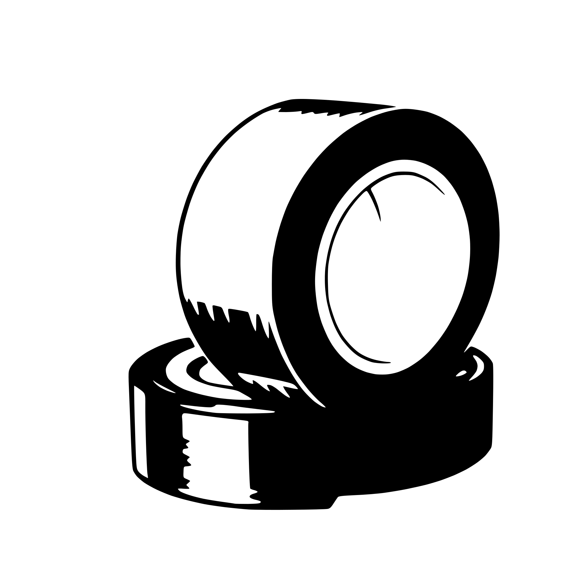 AI-generated SVG of a tape