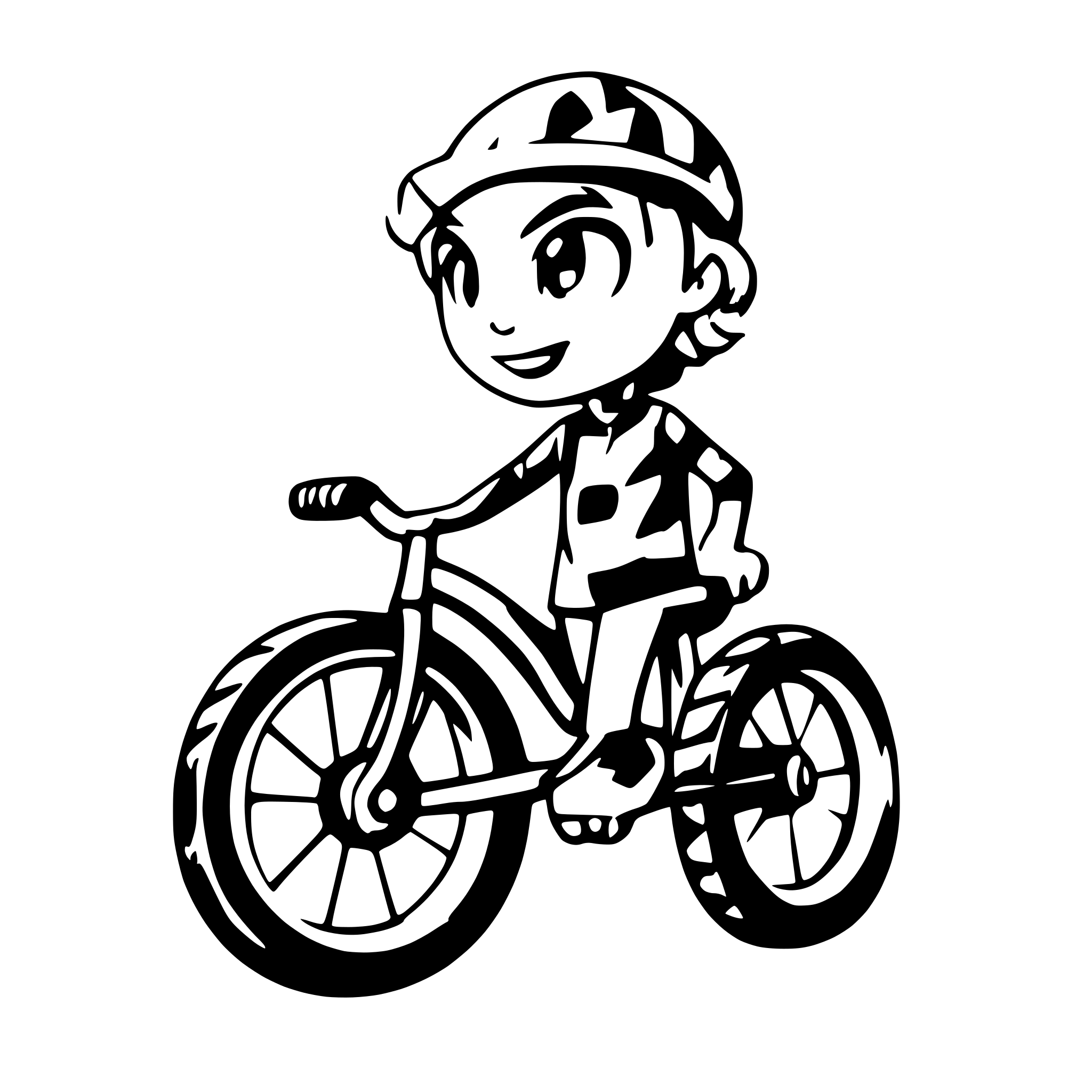 AI-generated SVG of 'mountain bikes'