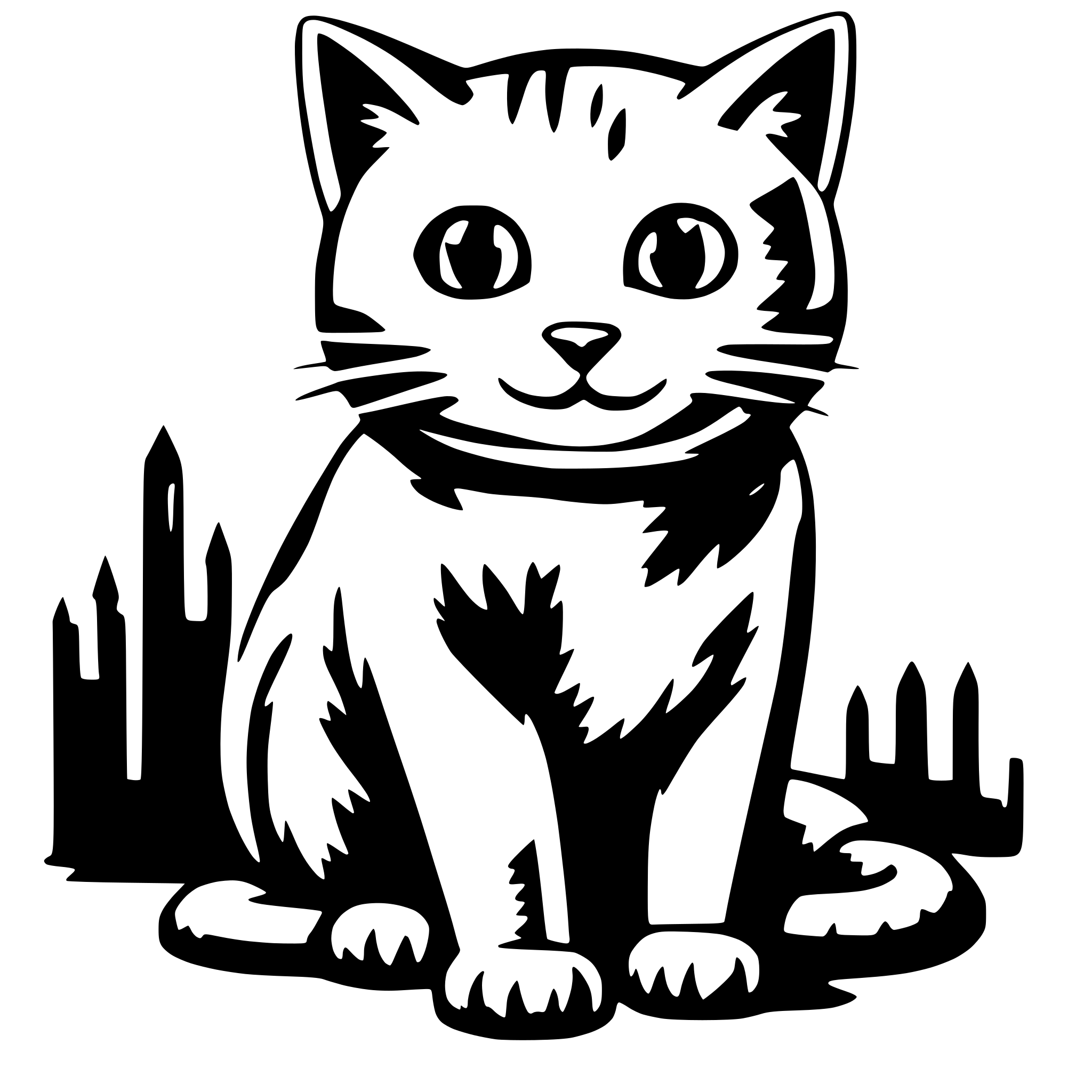 AI-generated SVG of 'chat to start'