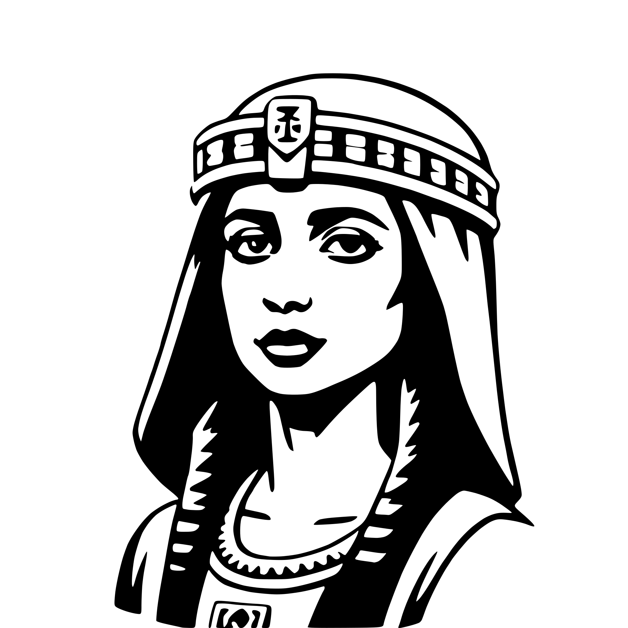 AI-generated SVG of a isis